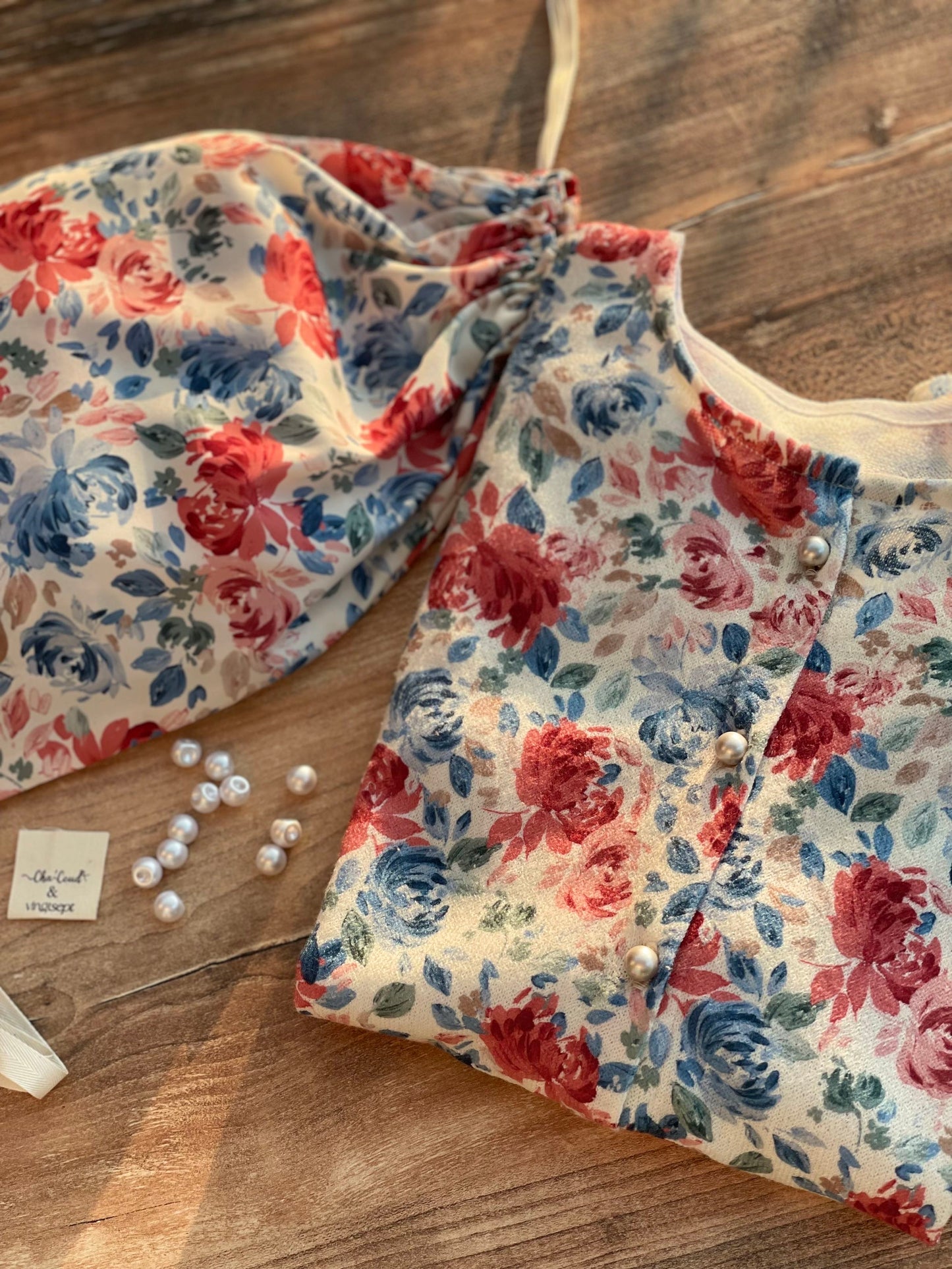 Kit Gilet Isalys - Collab' Cha' coud & Vingtsept - Imprimé Mila