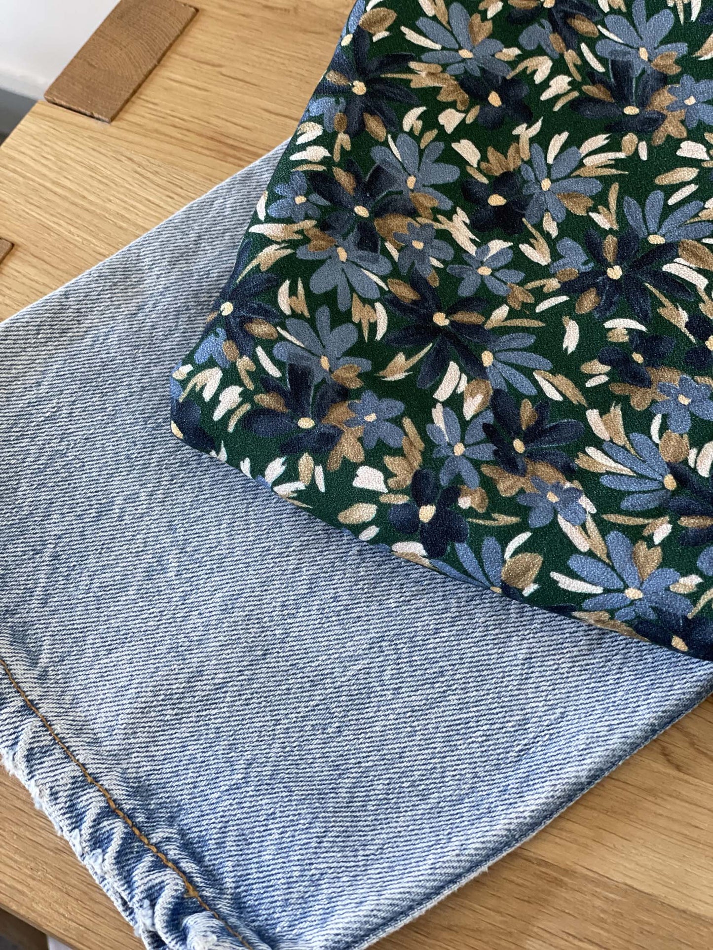 Crêpe Viscose - Imprimé Ida - Forêt