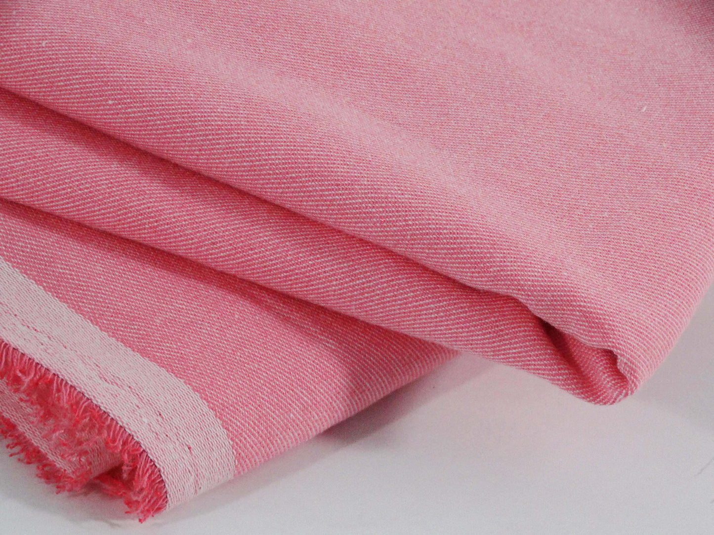 Capsule #Jean Challenge - Sergé Uni - Rose fluo
