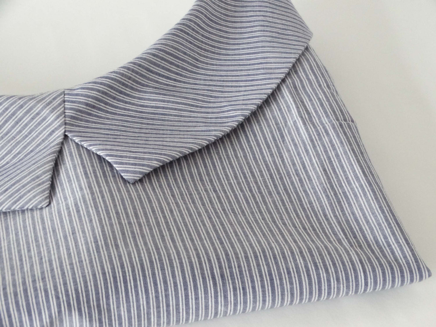 Capsule #Denimaddict : La chemise à rayure - Bleu