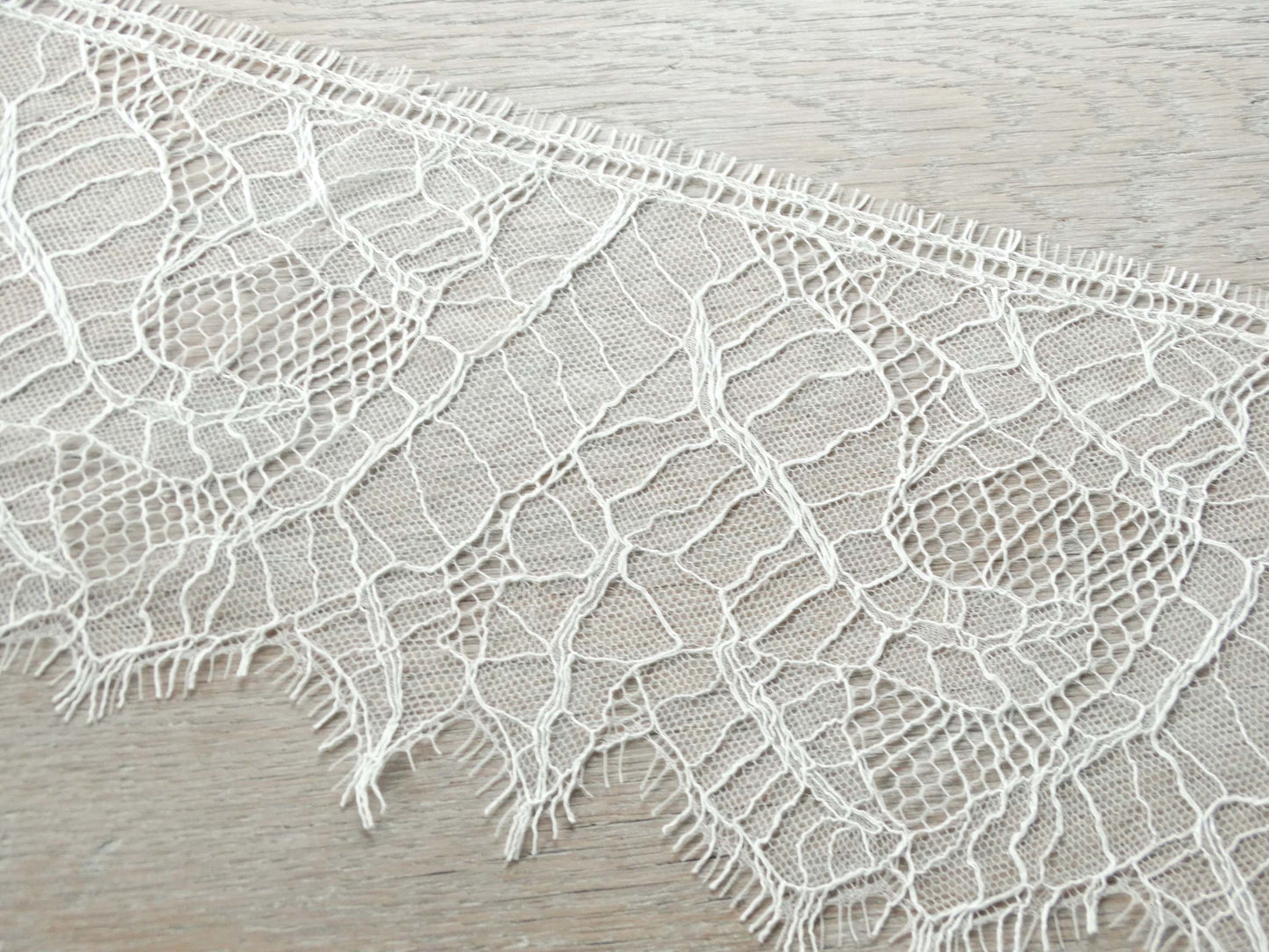 Ruban dentelle - Hortensia - Ivoire