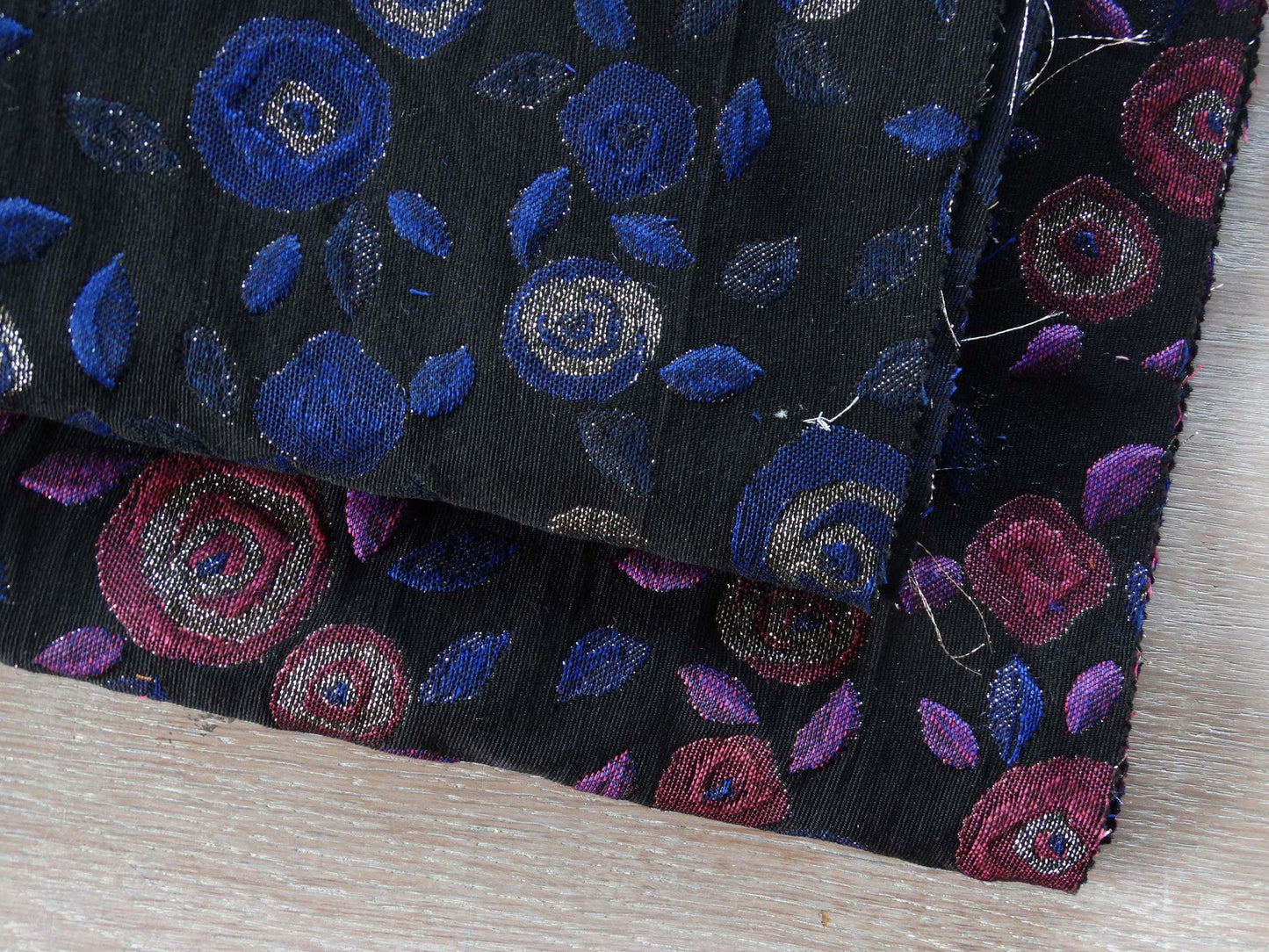 Jacquard - Délice - Mauve & Noir