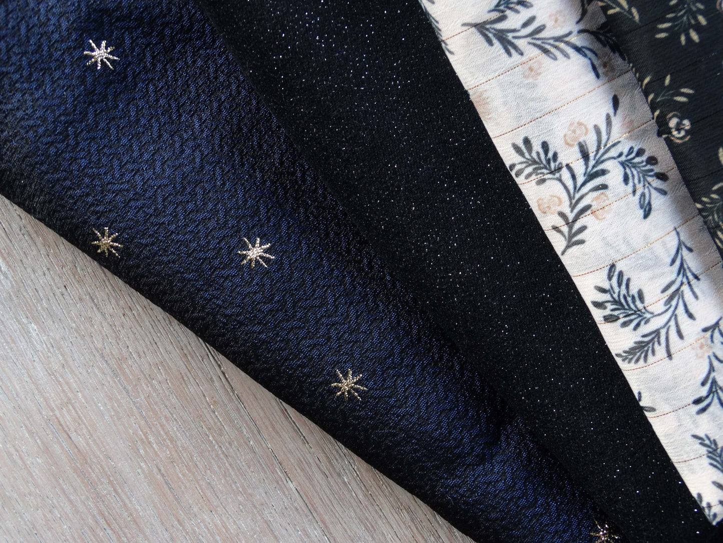 Jacquard - Constellation - Marine et Or