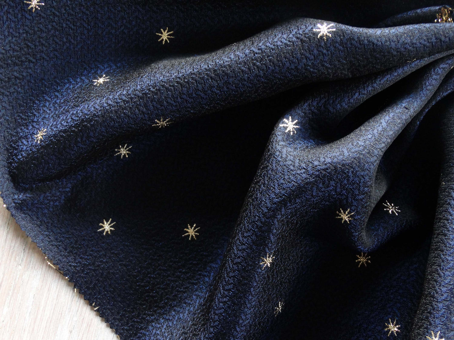 Jacquard - Constellation - Marine et Or