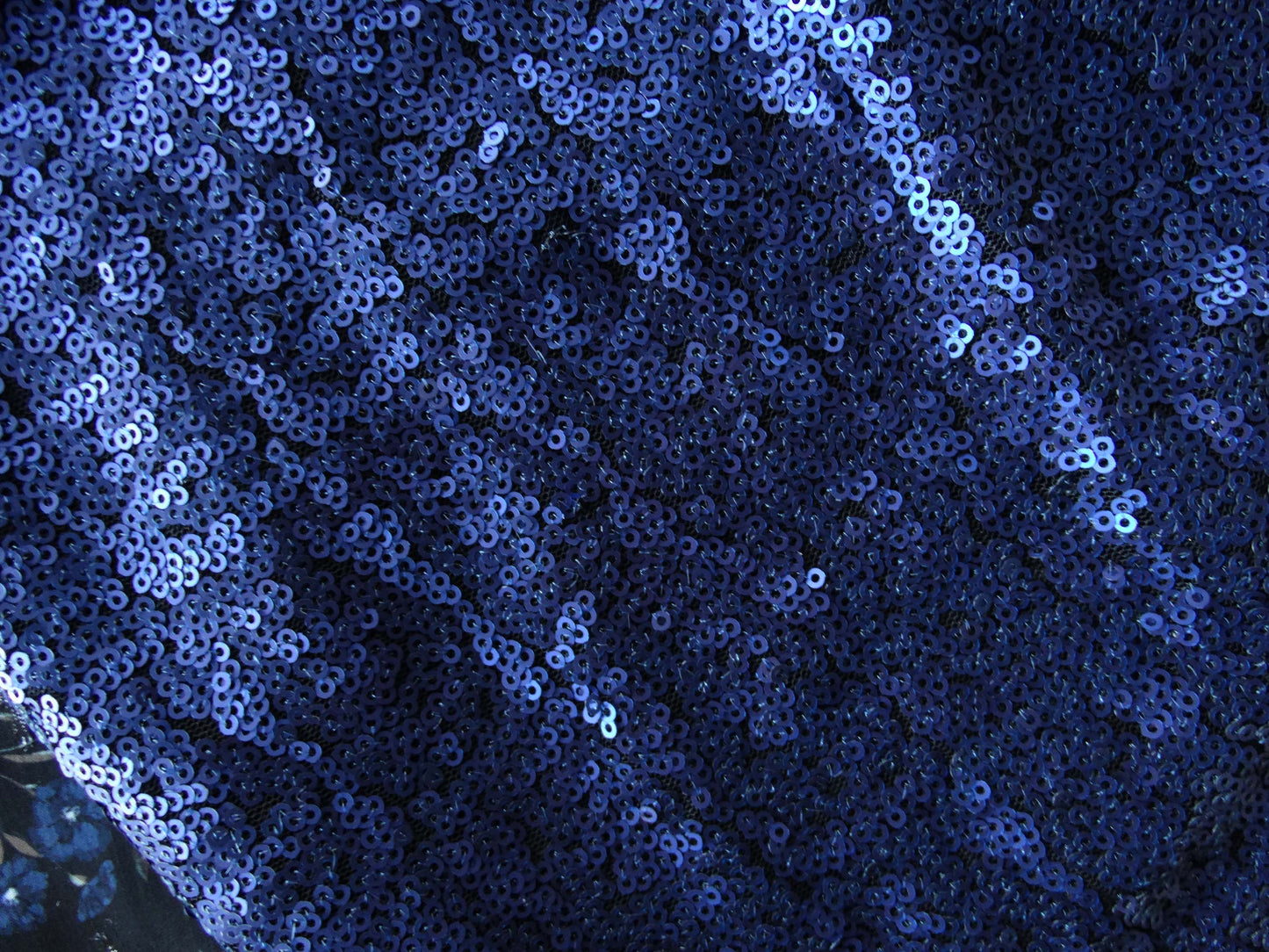 Sequins - Bleu électrique - Uni mat