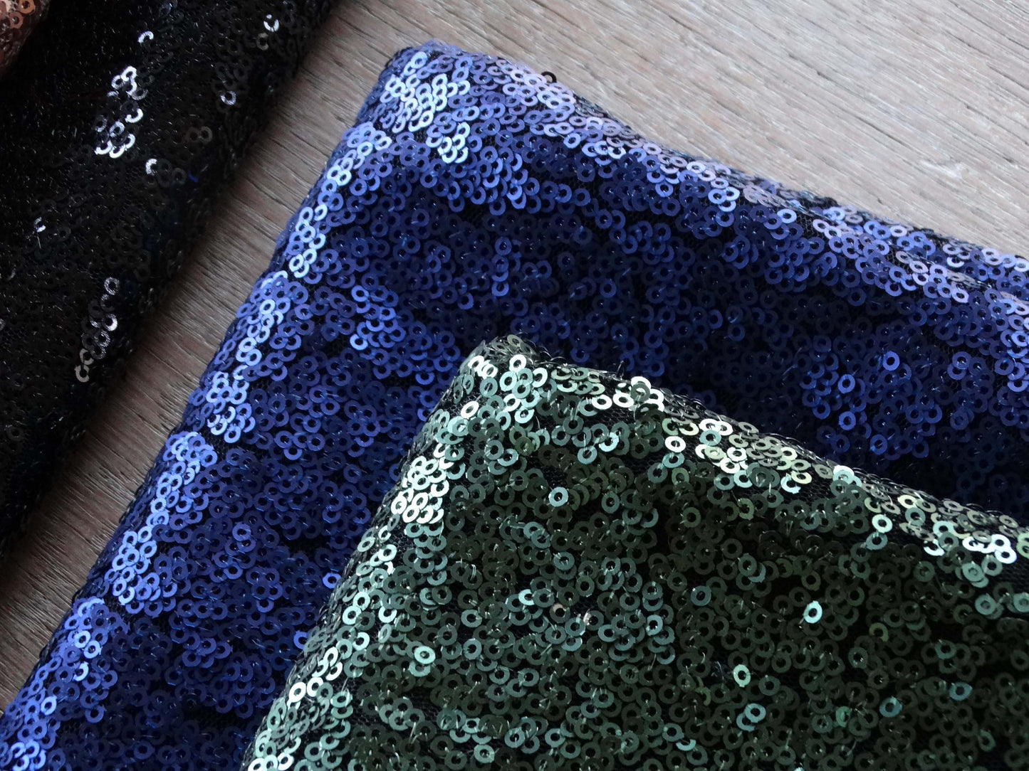 Sequins - Vert Lichen - Uni mat