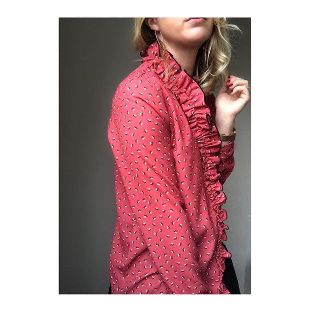 Le chemisier Nellie par @madeinestel