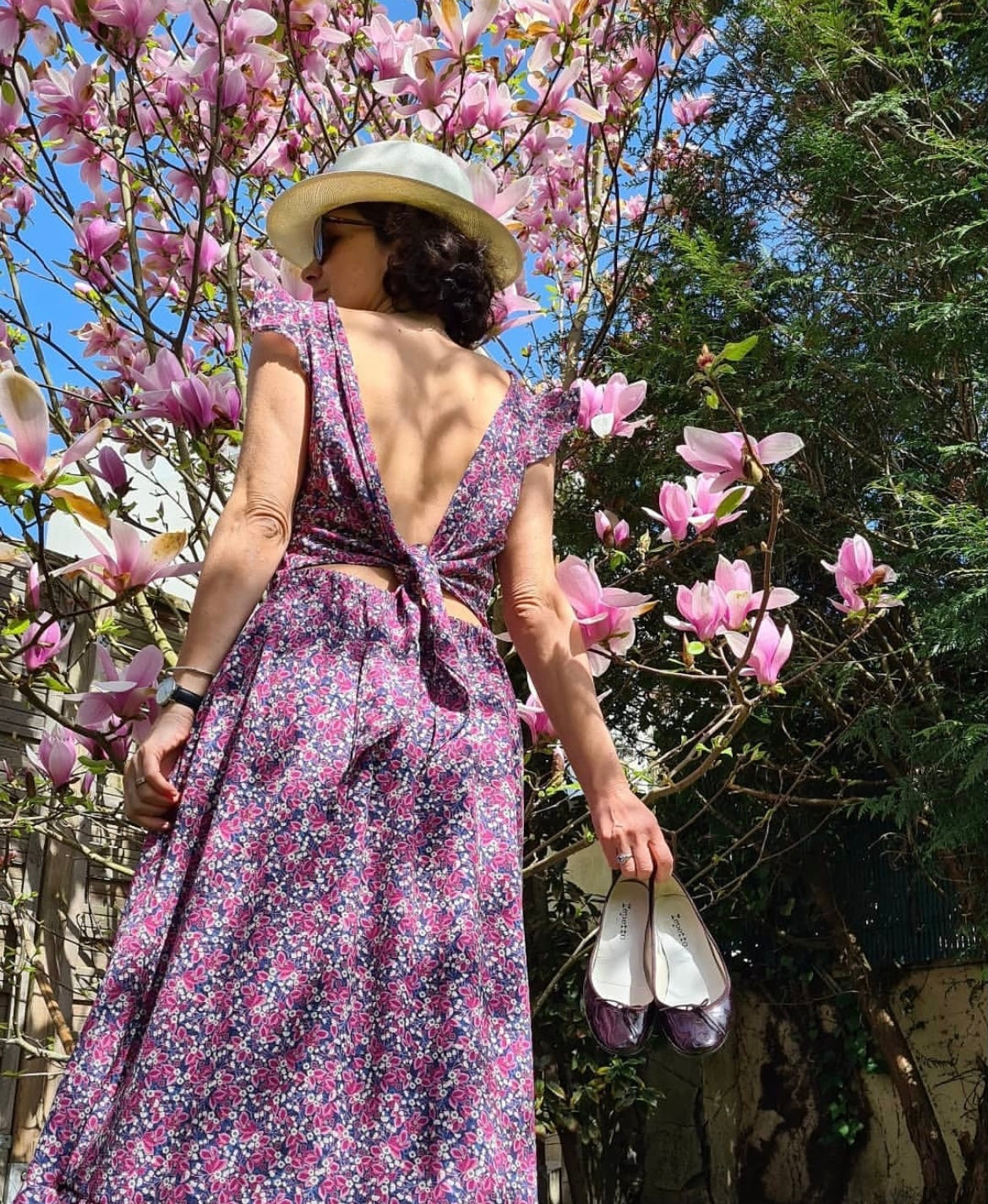 La robe Gloria avec @annebcouture