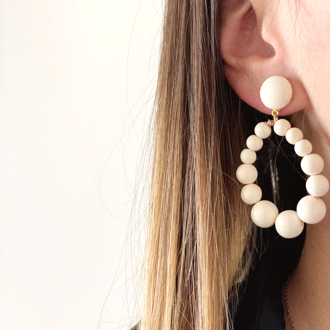 DIY - Les boucles d'oreilles dupe Charlie de Sézane