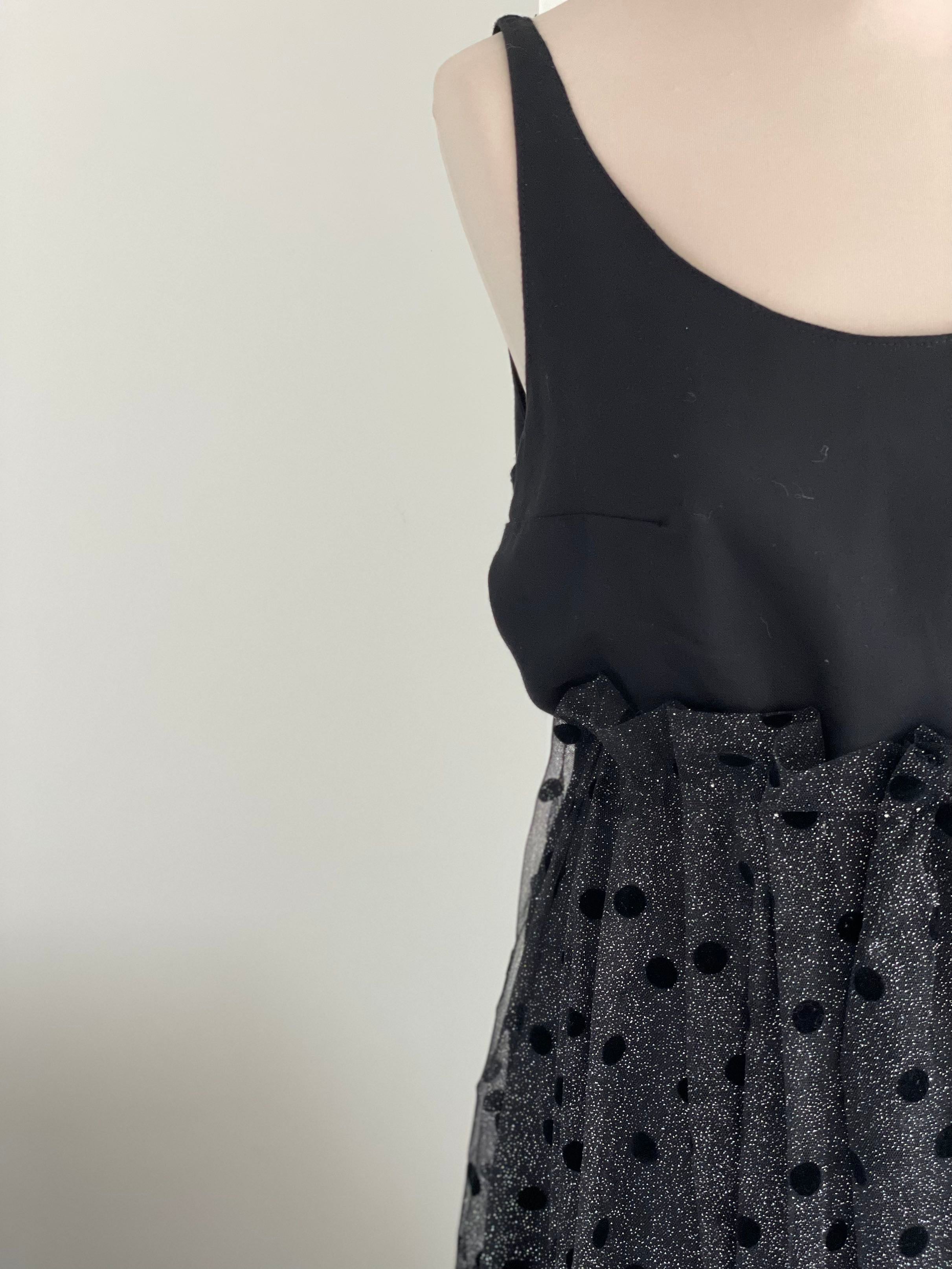 Glittery tulle - Flock prints