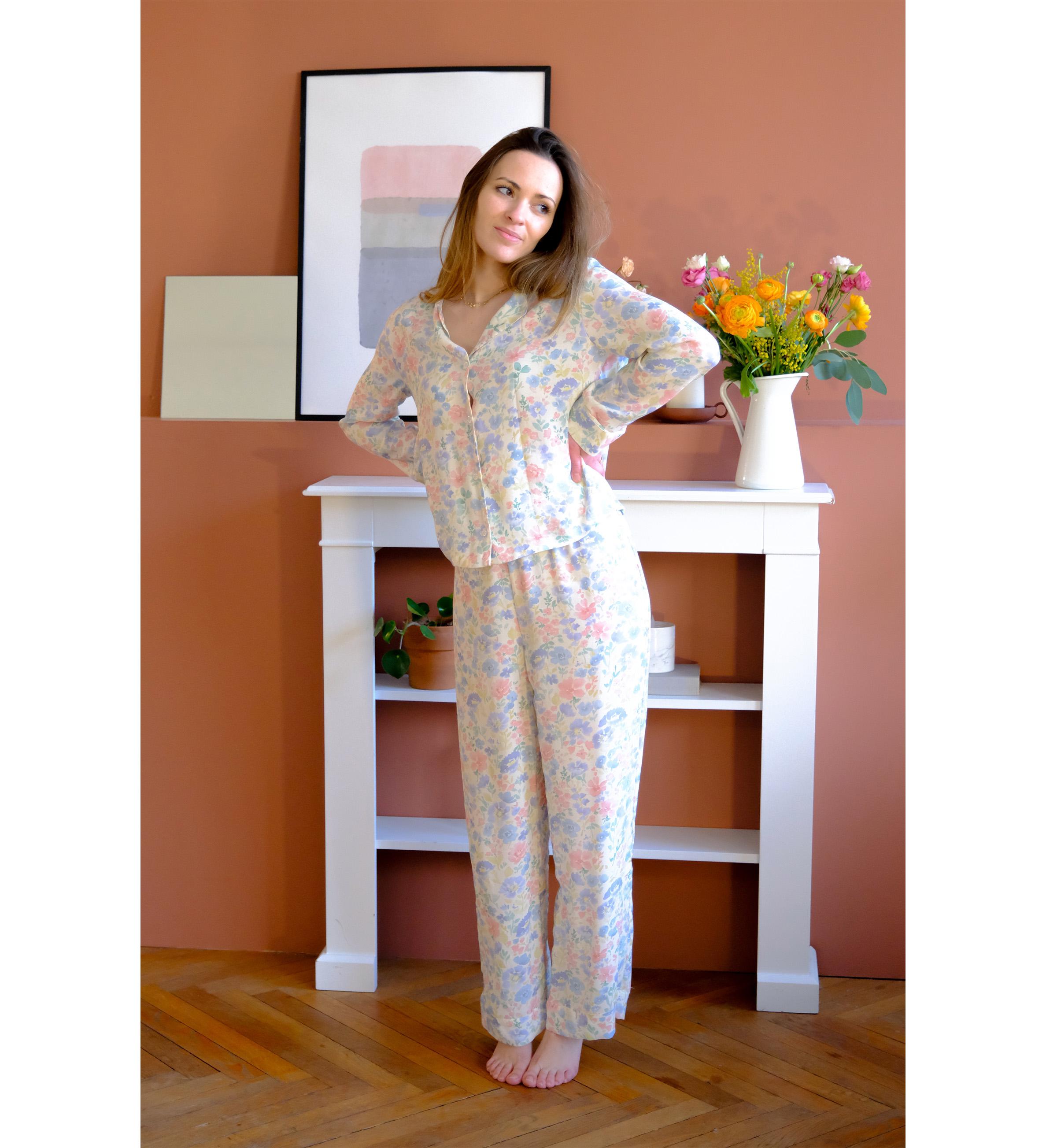 Crêpe marocain de Viscose - Imprimé Millie (Coupon)