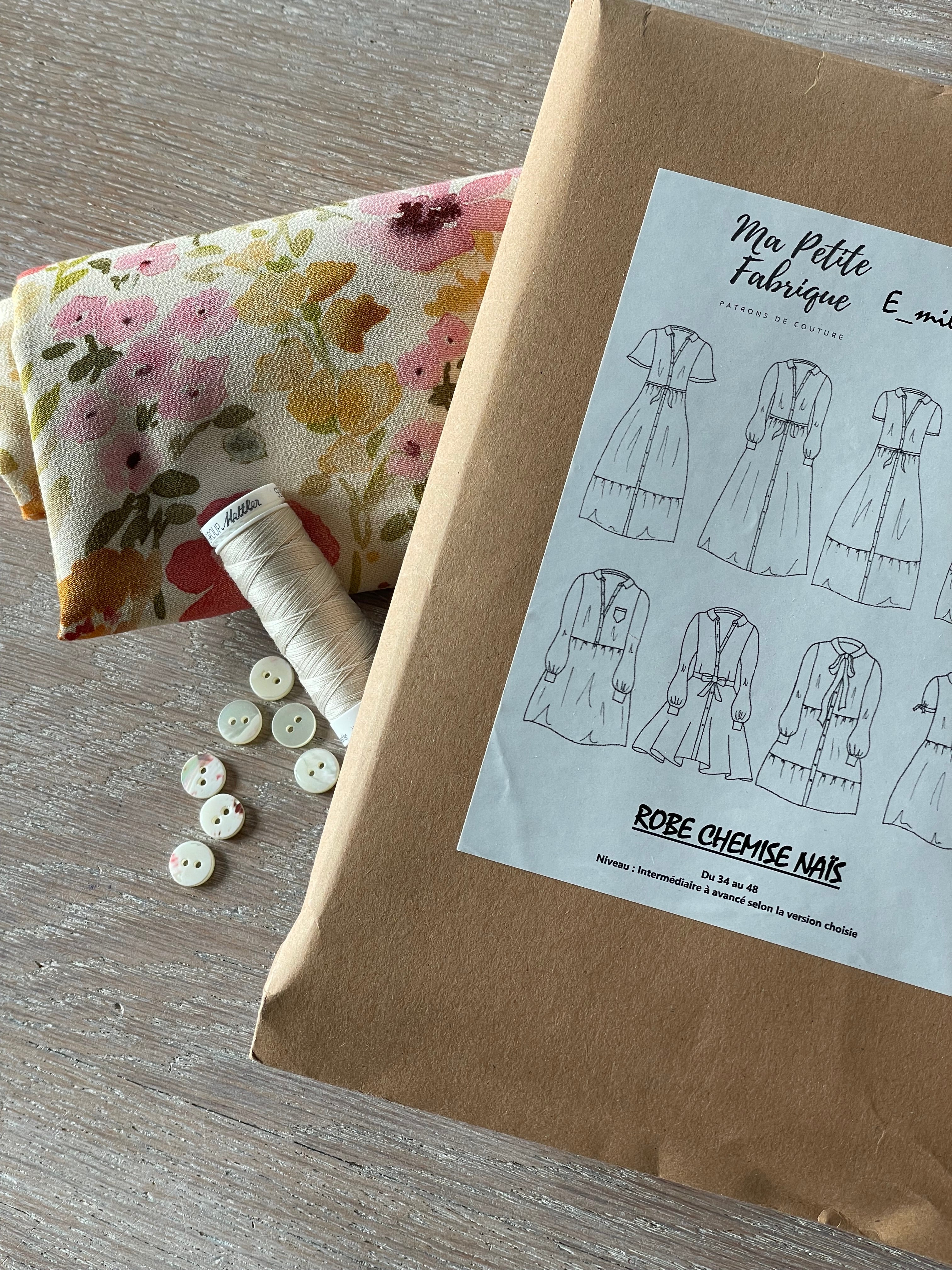 Ensemble Robe Naïs & Crêpe Felicia