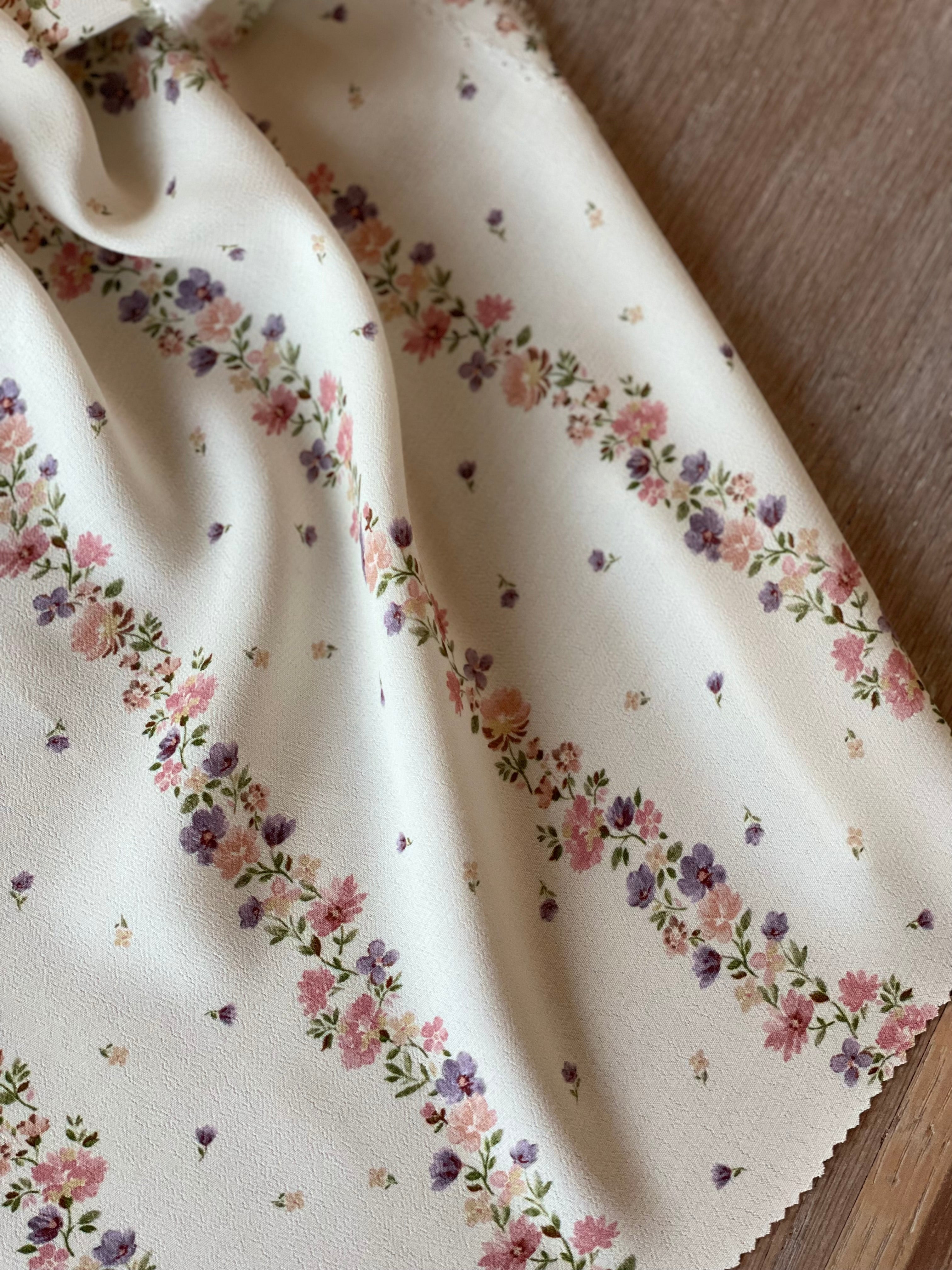 Crêpe marocain de Viscose - Imprimé Marissa