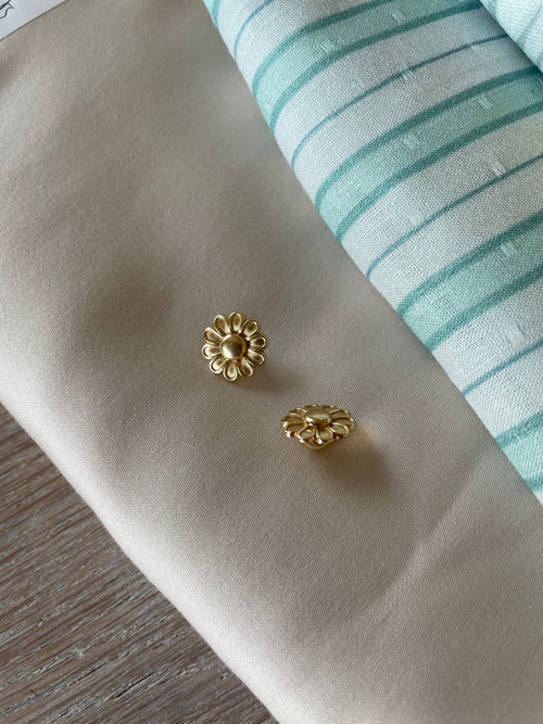 Satin de coton uni - beige