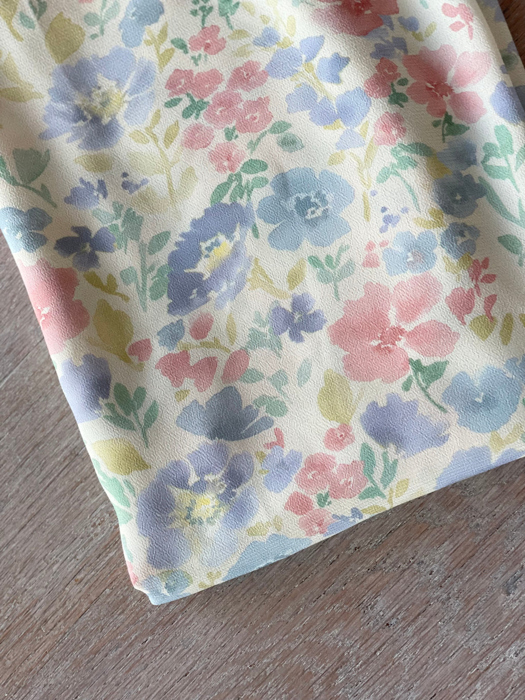 Moroccan Viscose Crepe - Norine Print