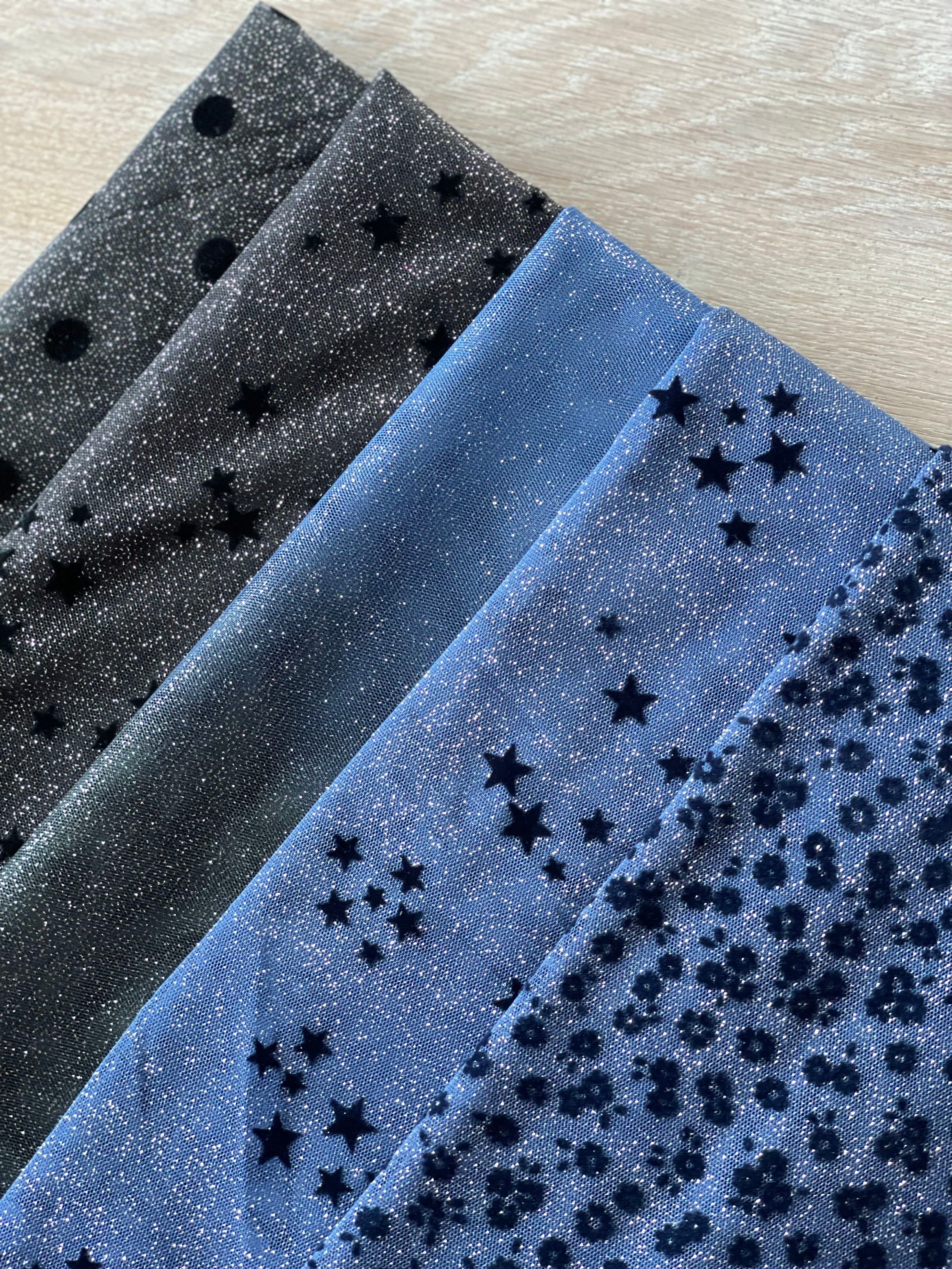 Glittery tulle - Flock prints