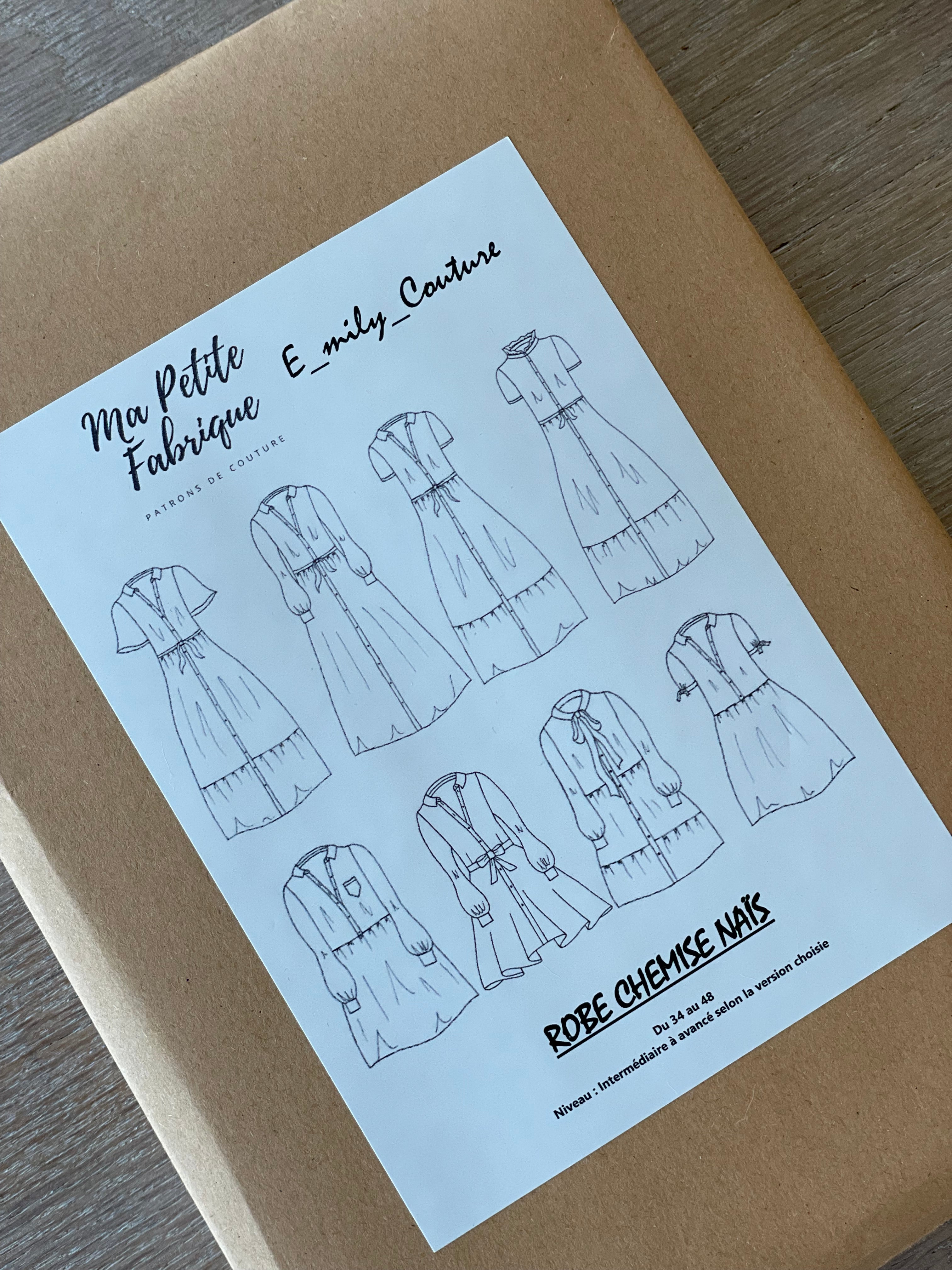 Pocket Pattern - Naïs Dress - My Little Factory