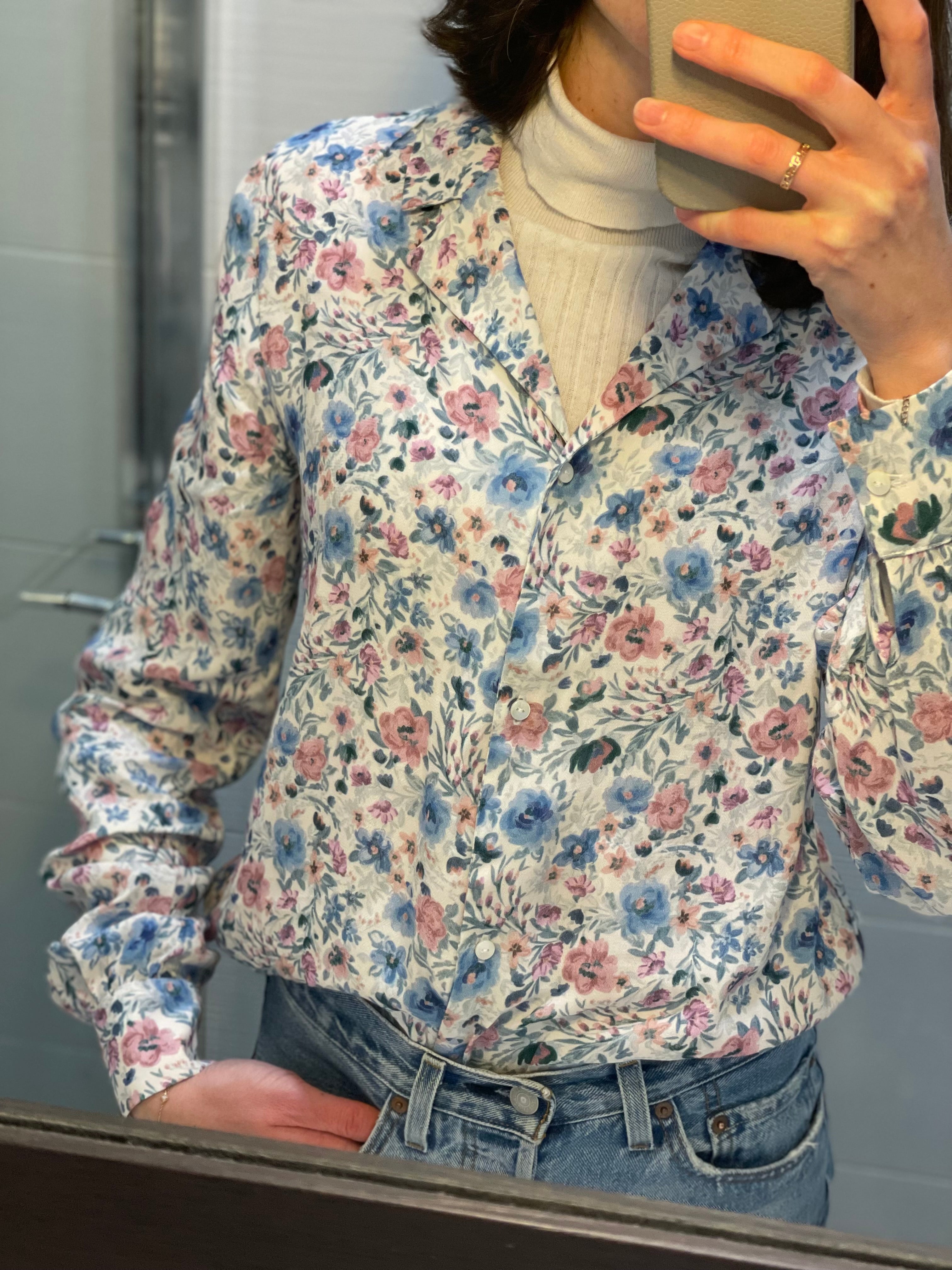 Moroccan Viscose Crepe - Hortense Print