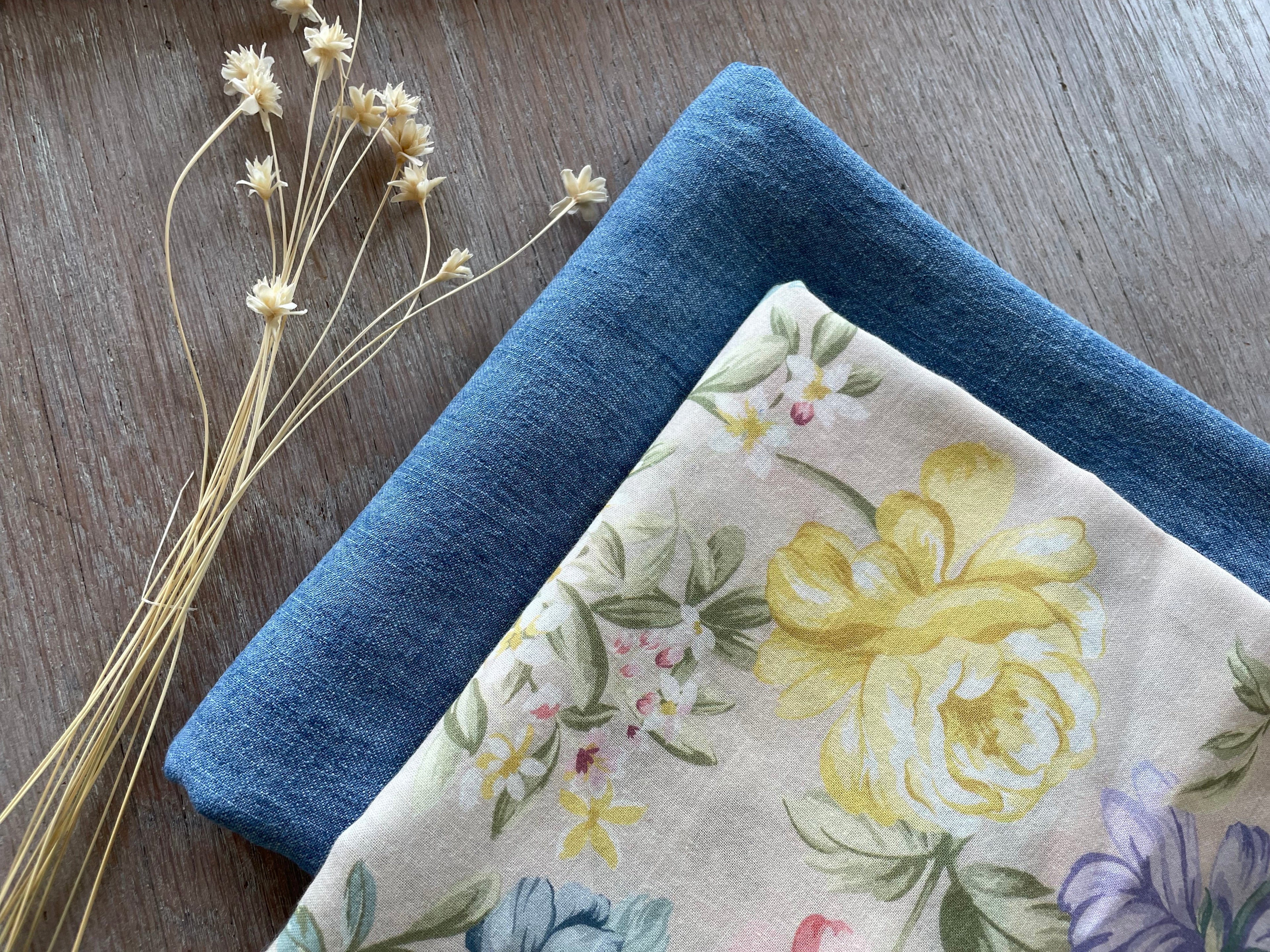 Denim light Lyocell - Uni - Bleu moyen