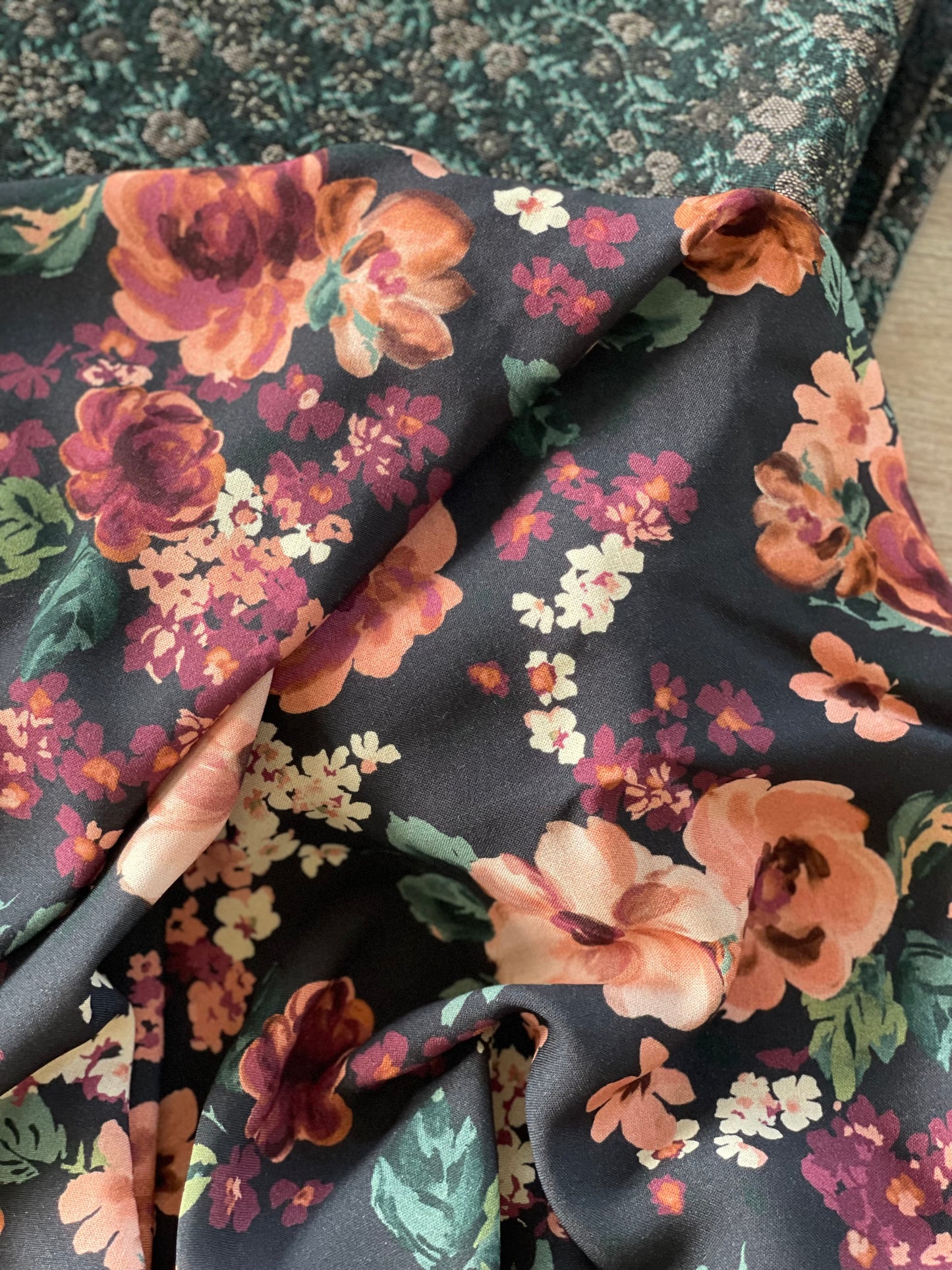 Toile Viscose Ecovero™️ - Imprimé Camille