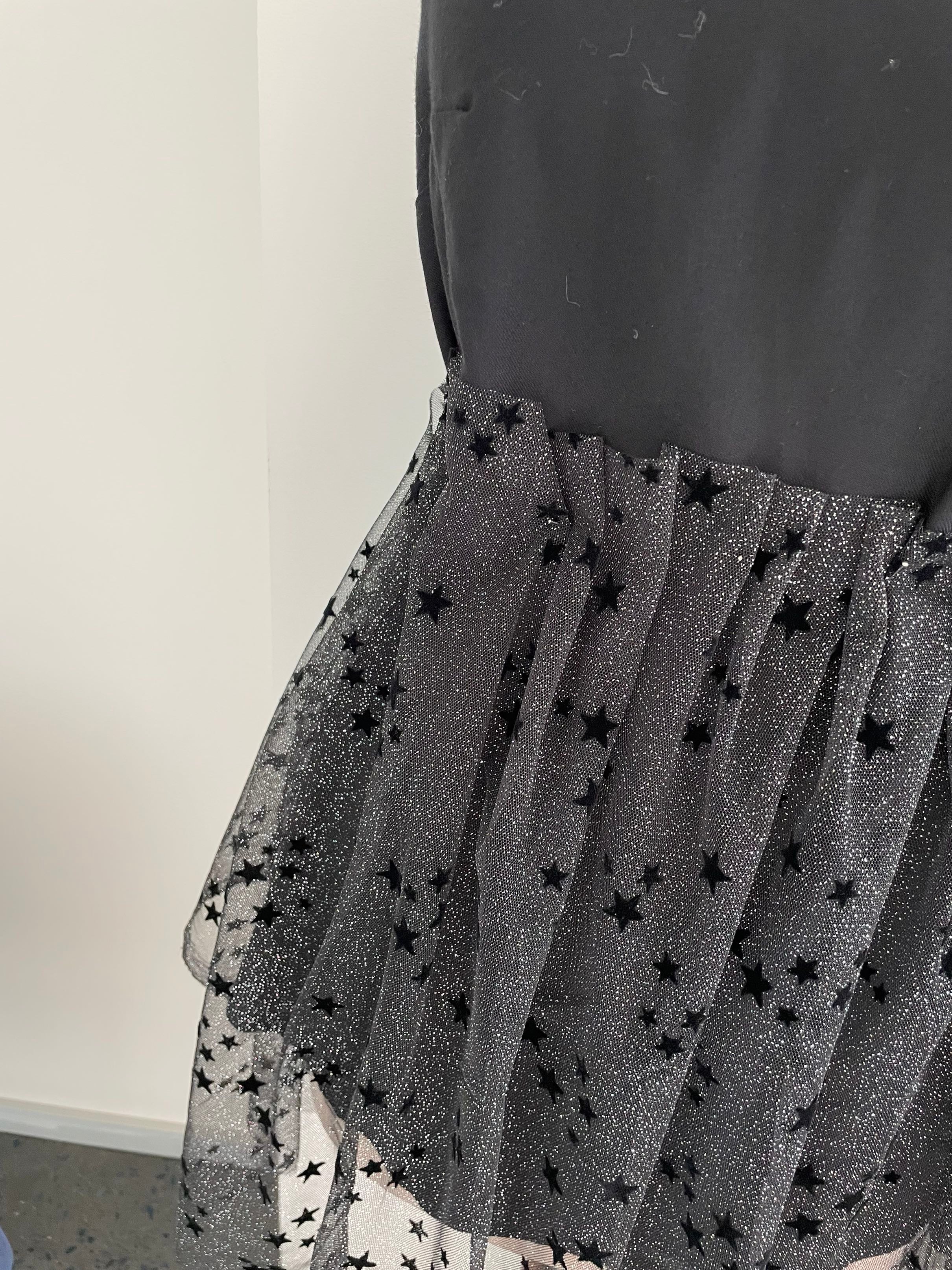 Glittery tulle - Flock prints