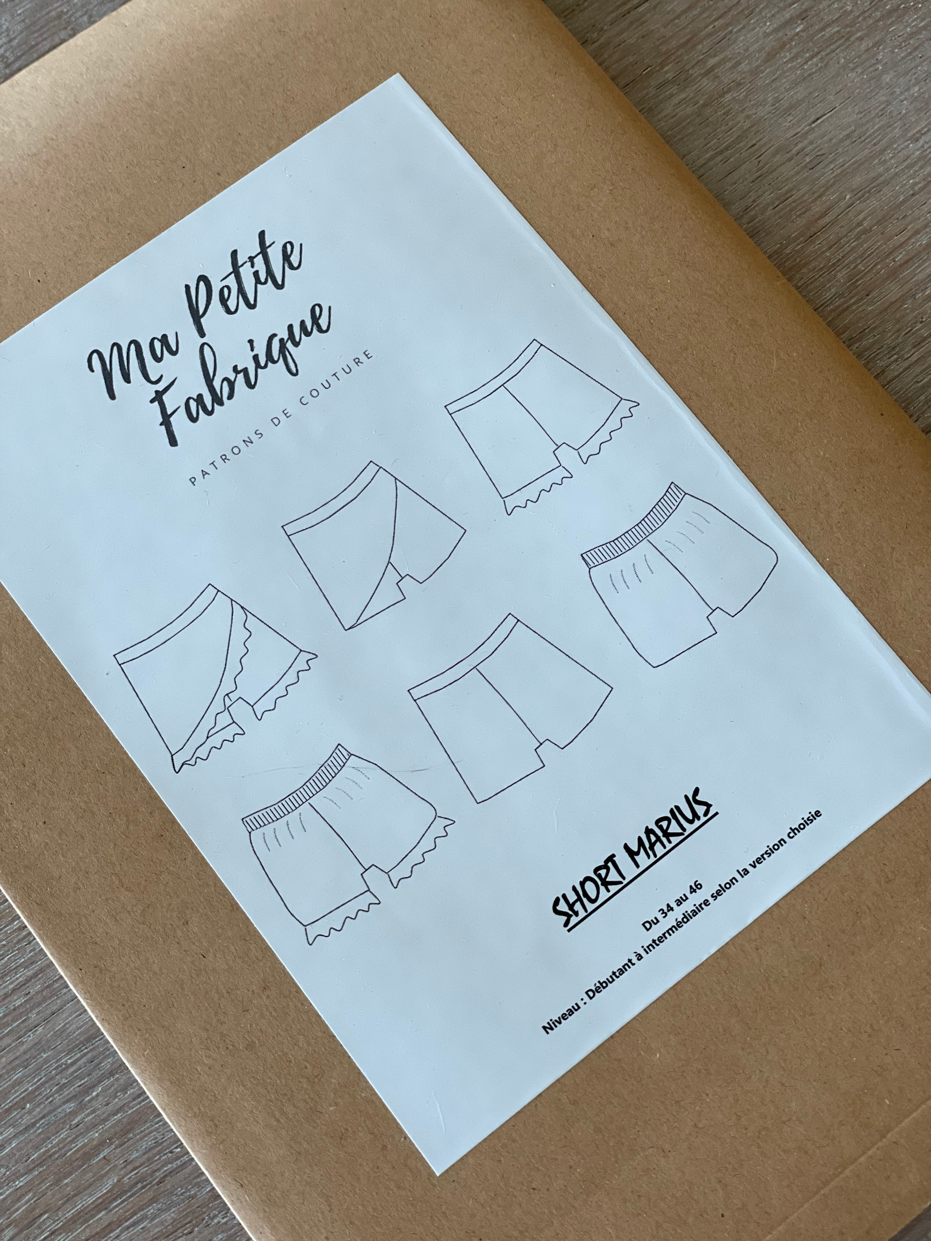 Pocket Pattern - Marius Shorts - My Little Factory