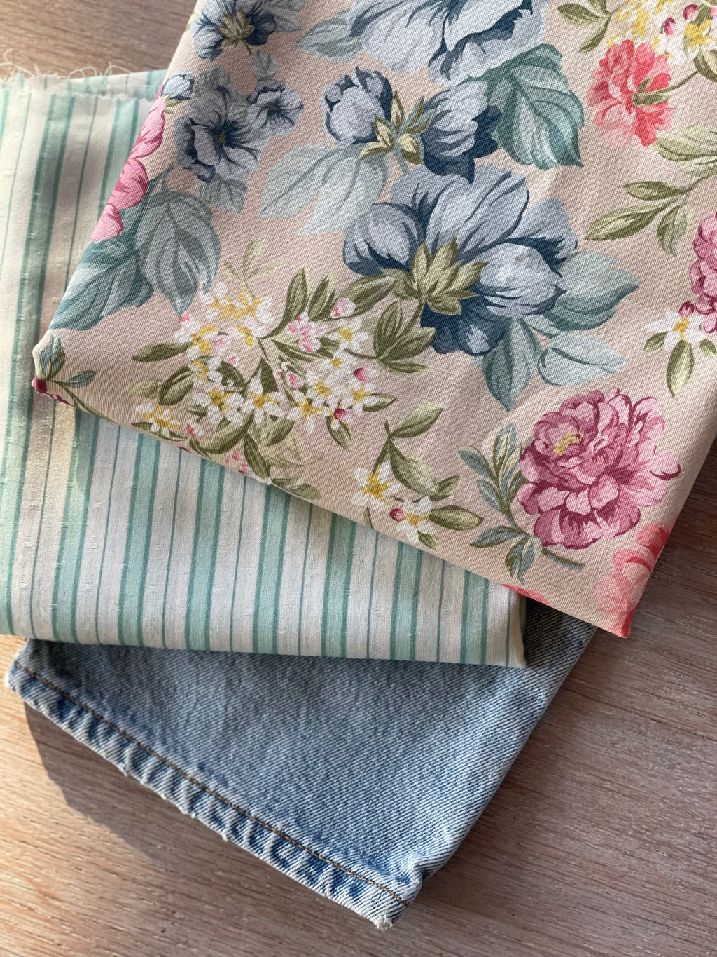 Cotton Linen Canvas - Maddalena Print