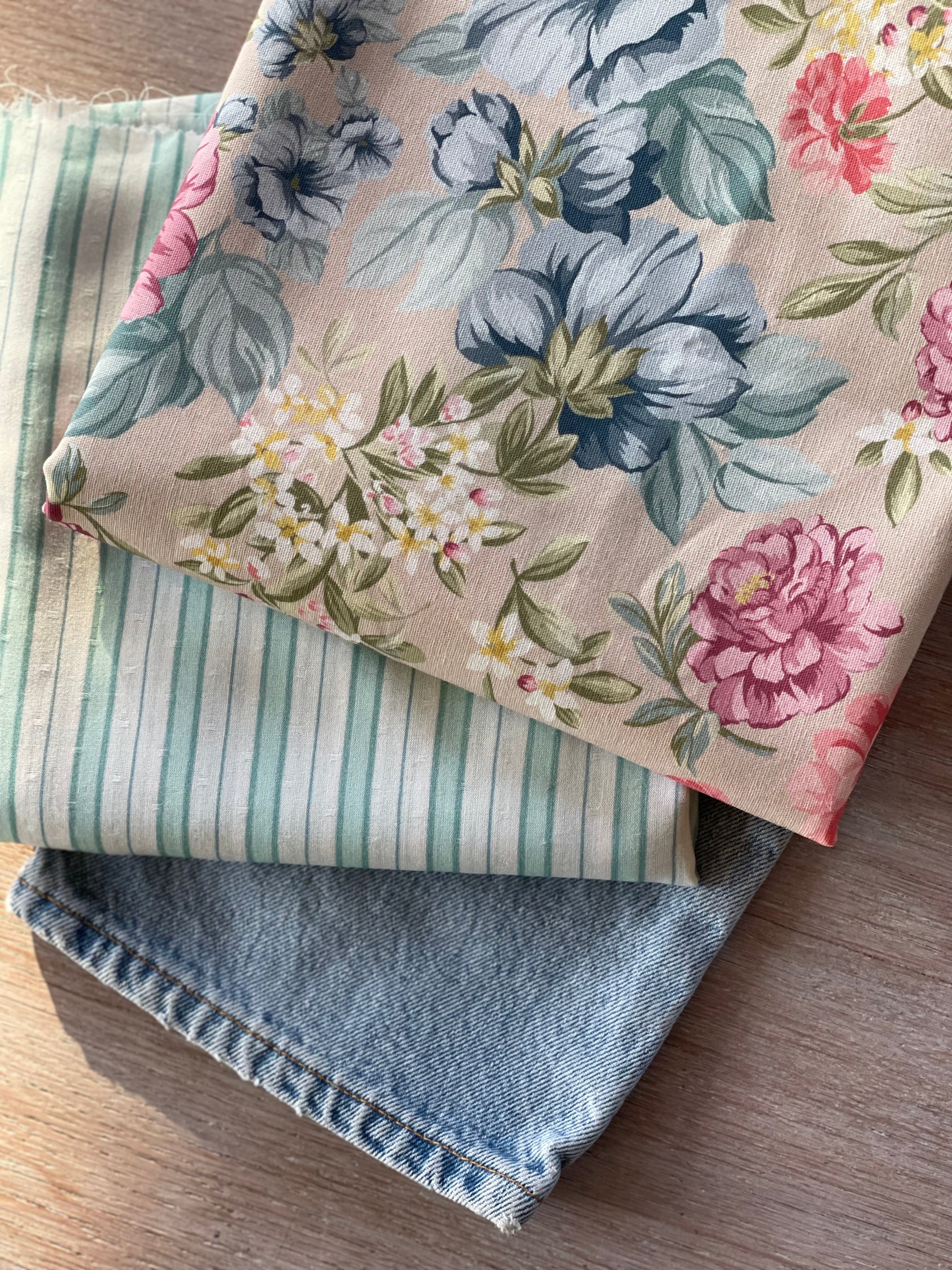 Cotton Linen Canvas - Maddalena Print