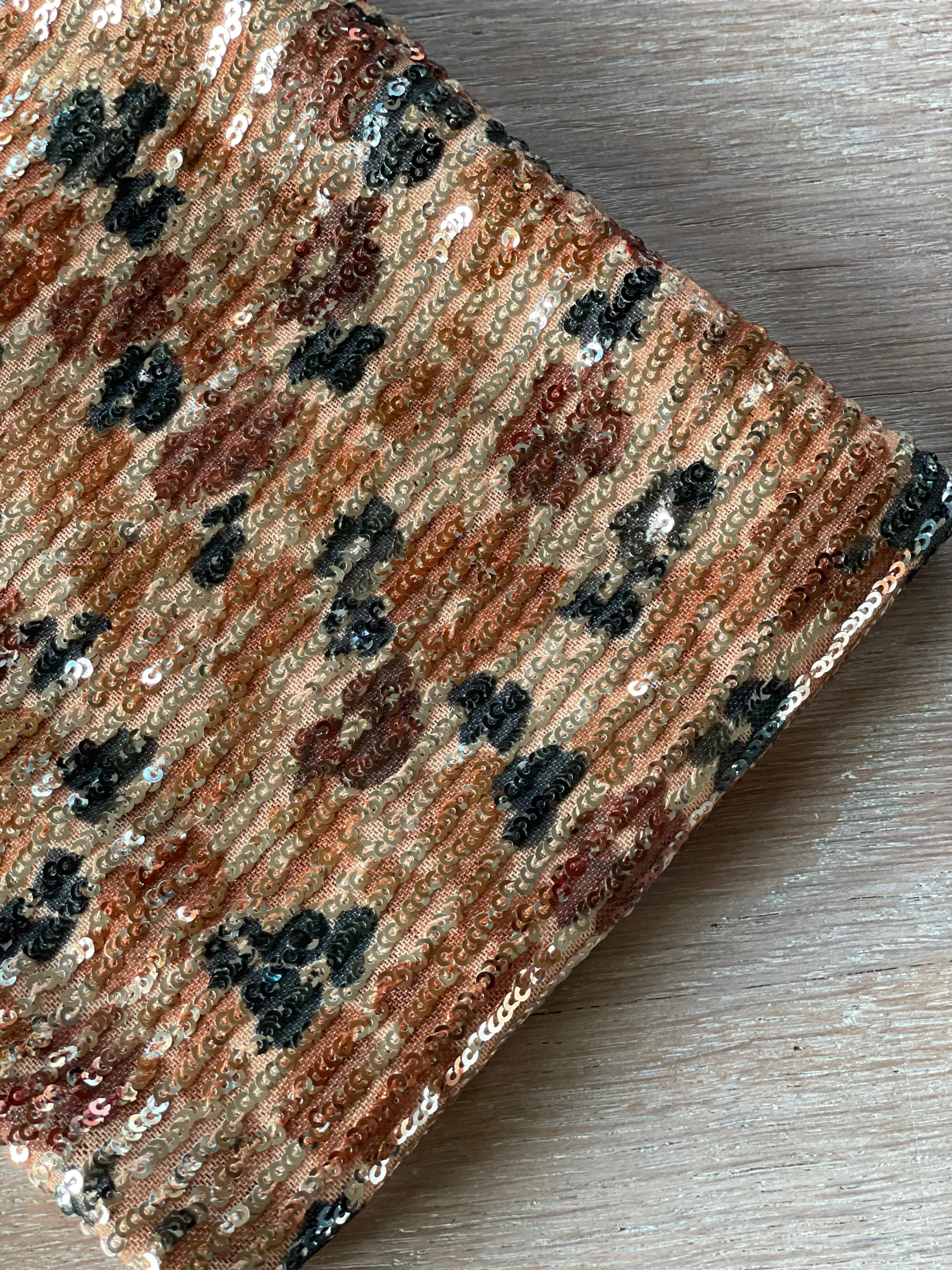 Soft Sequins - Leo Print