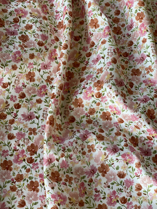 Satin de coton - Imprimé Larissa