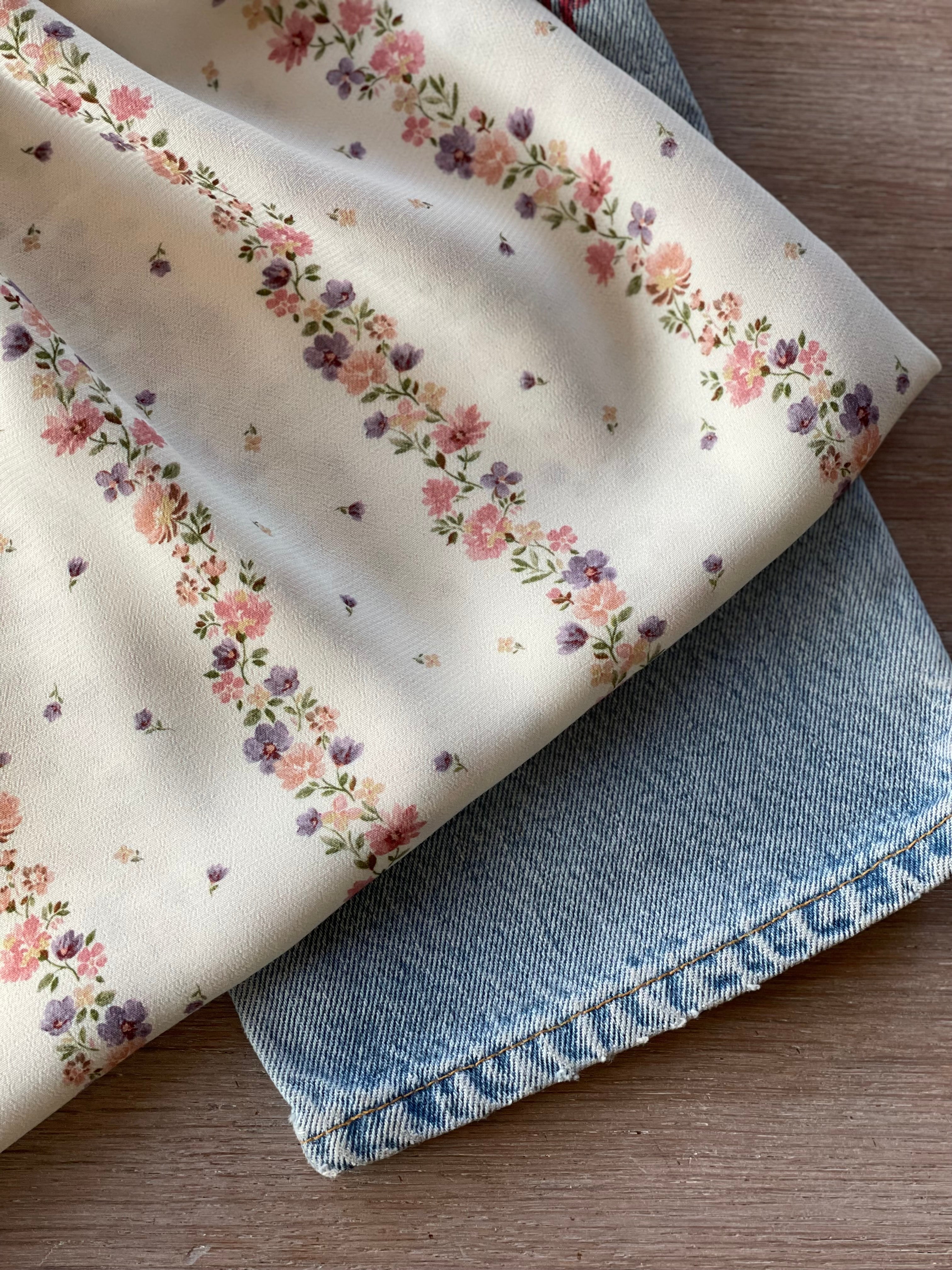 Crêpe marocain de Viscose - Imprimé Marissa