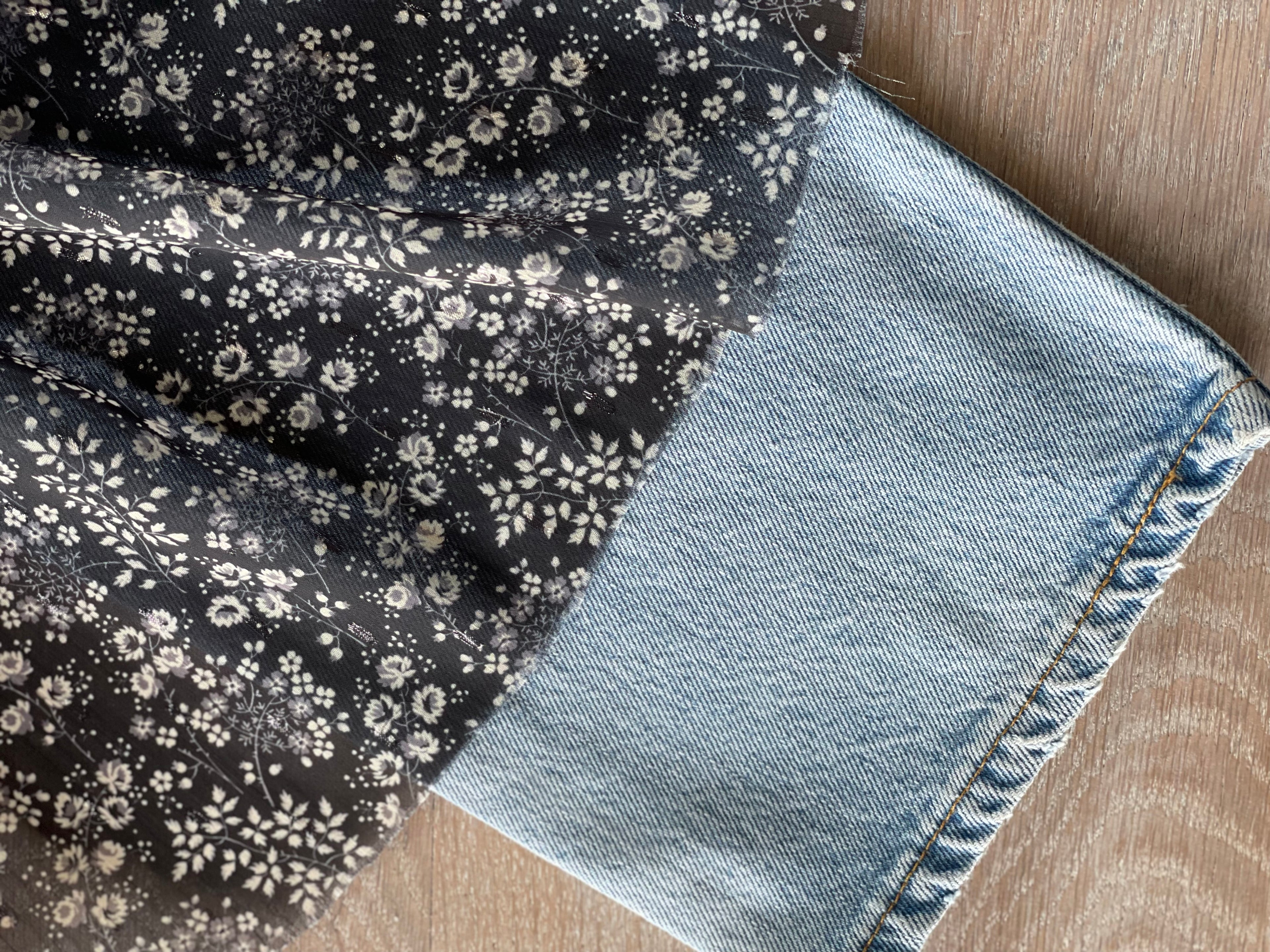 Voile lurex plumetis - Imprimé Juliette (Coupon)
