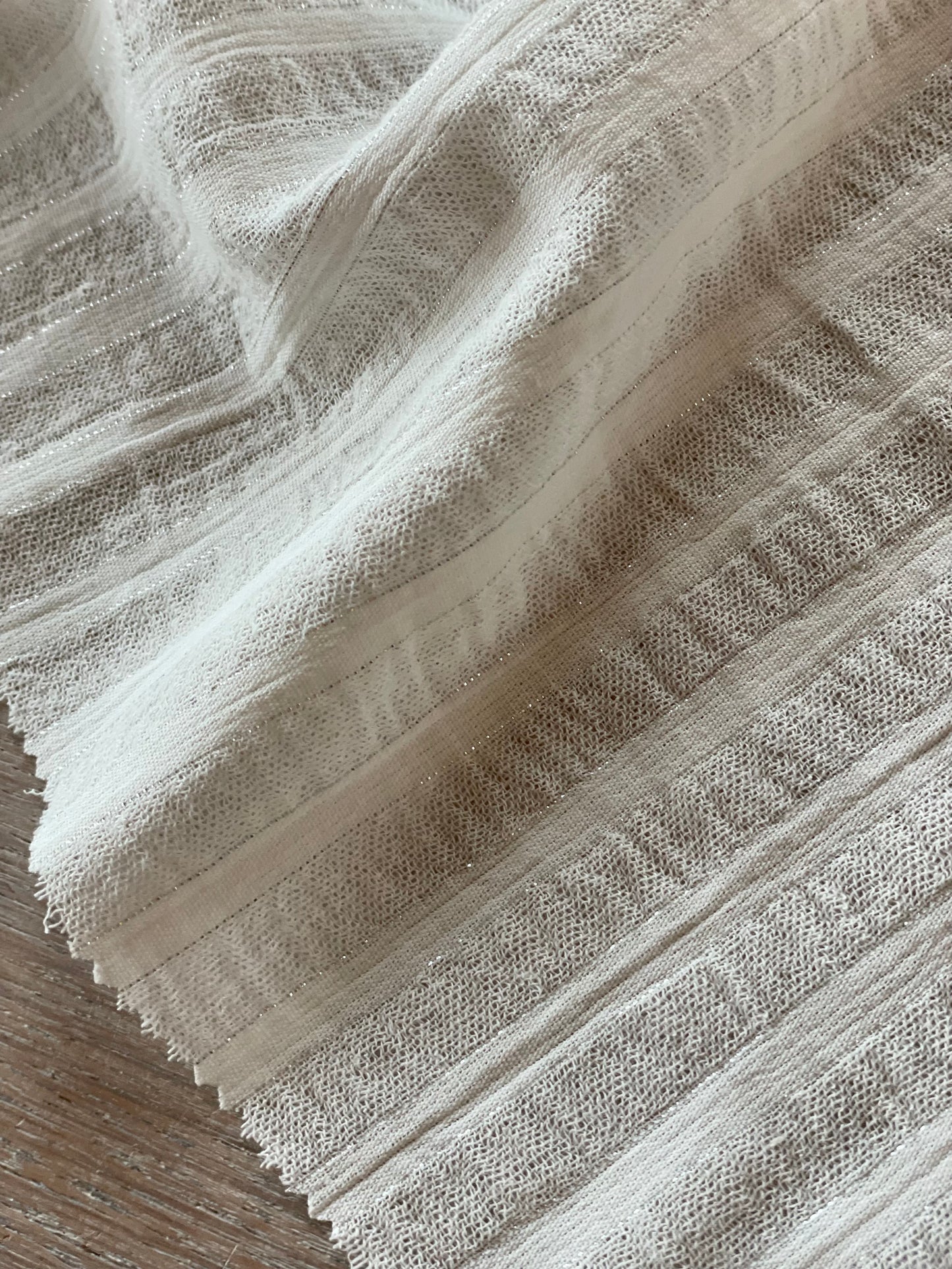 Crepe de coton - Héra - Blanc