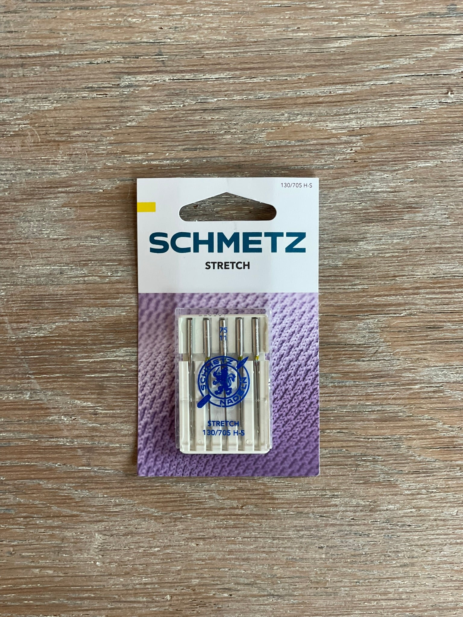 Lot de 5 Aiguilles Stretch pour machine - 75/11 - Schmetz