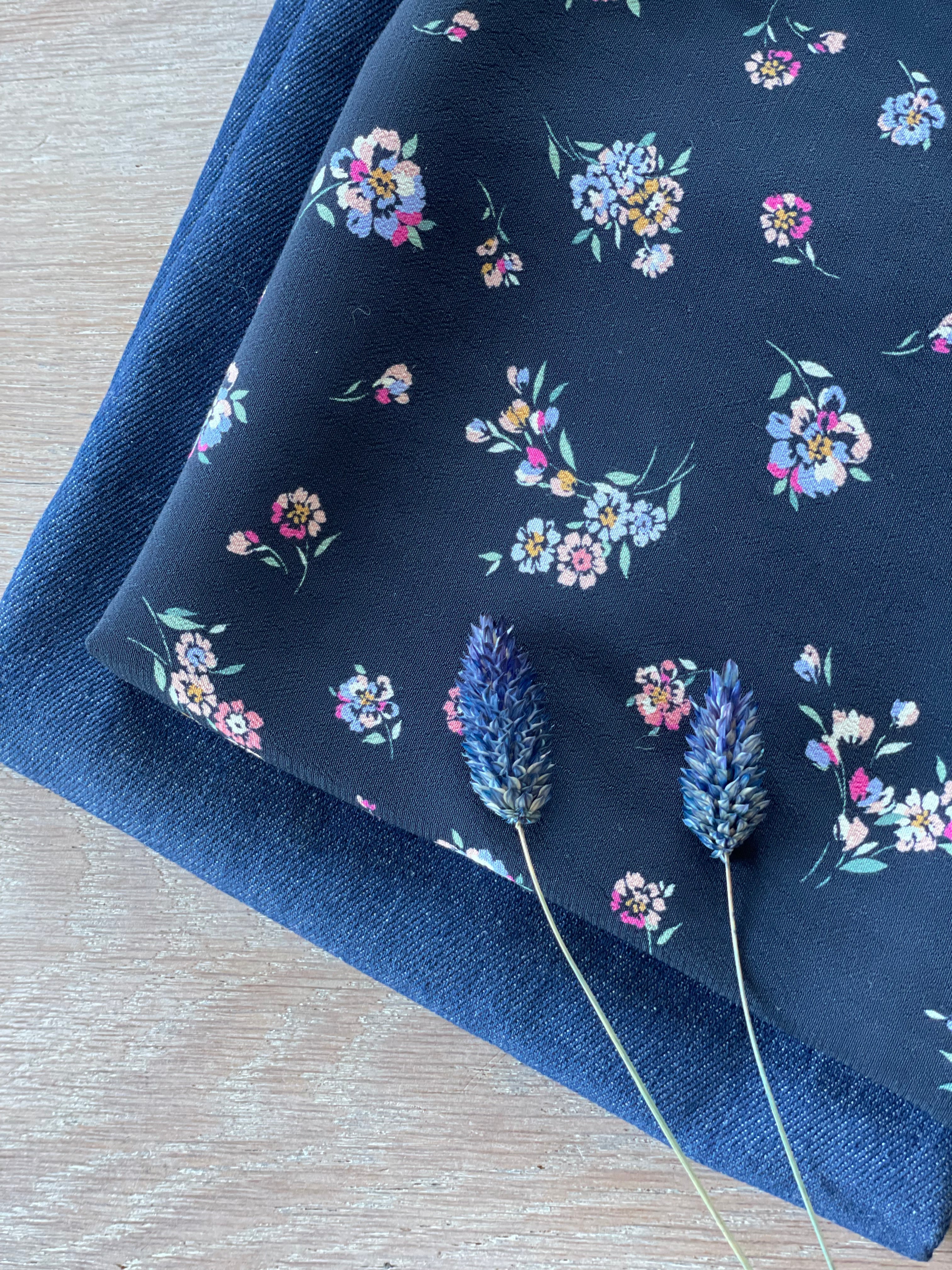 Crêpe marocain de Viscose - Imprimé Ivy