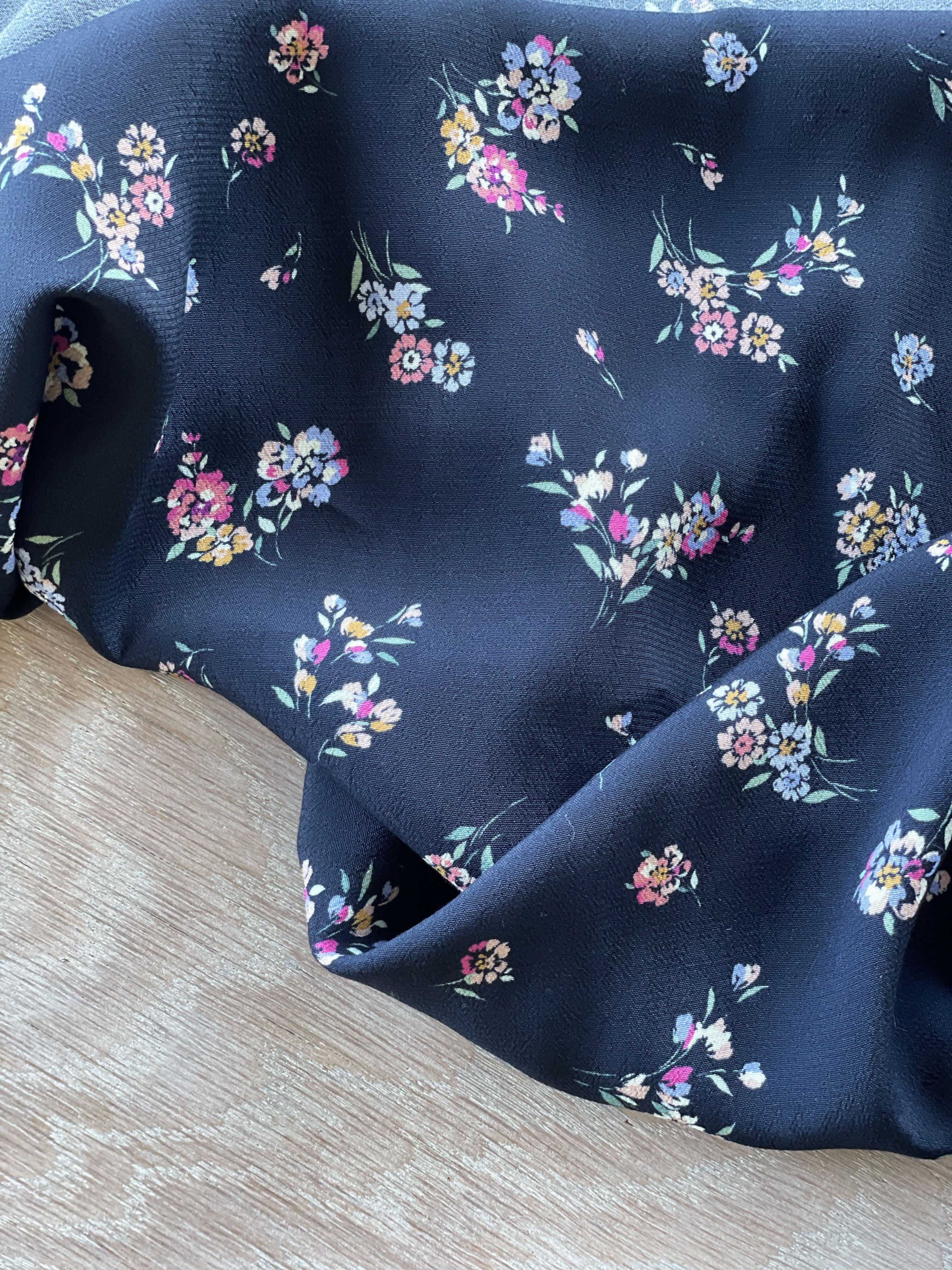 Crêpe marocain de Viscose - Imprimé Ivy