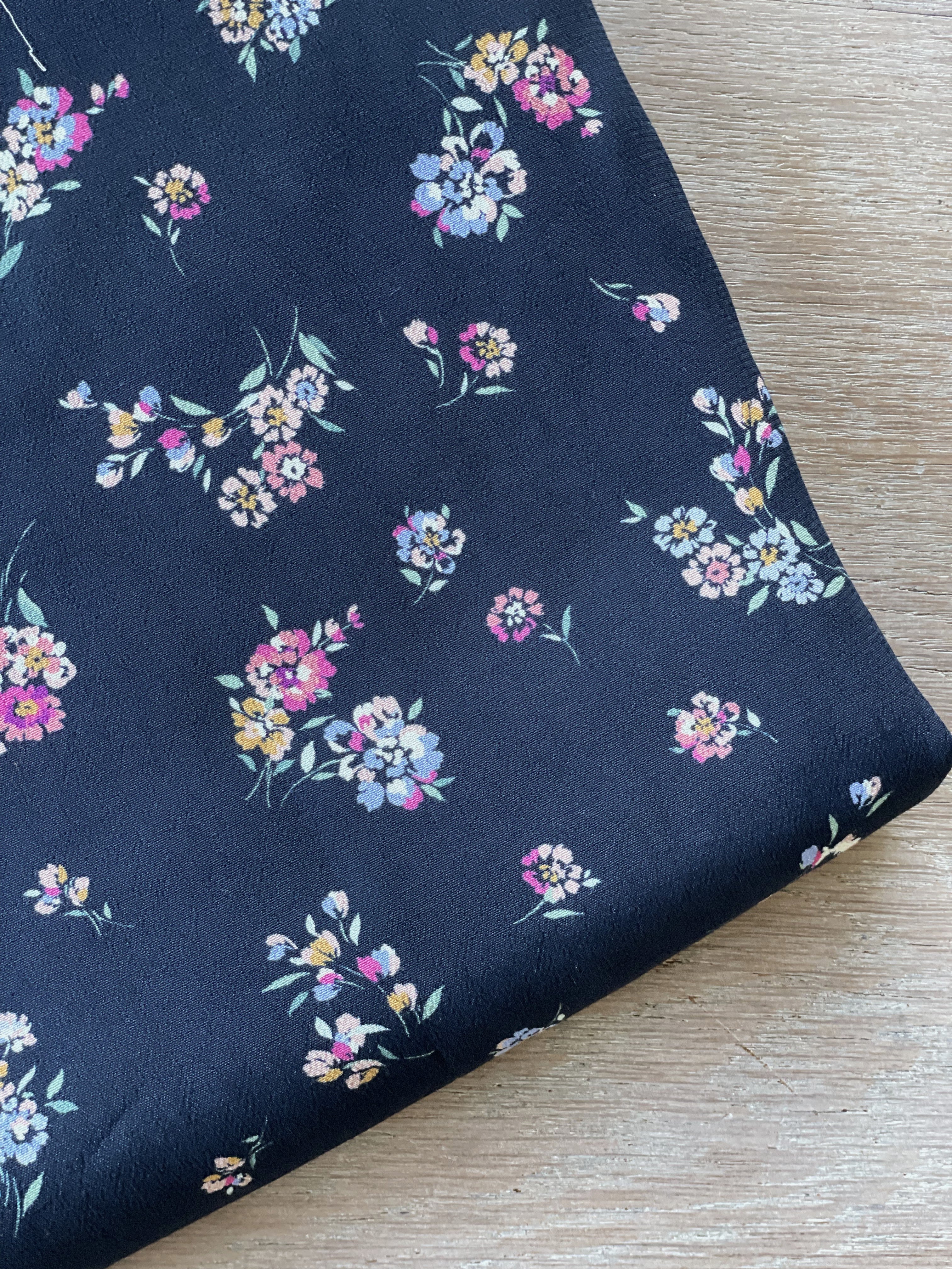 Crêpe marocain de Viscose - Imprimé Ivy