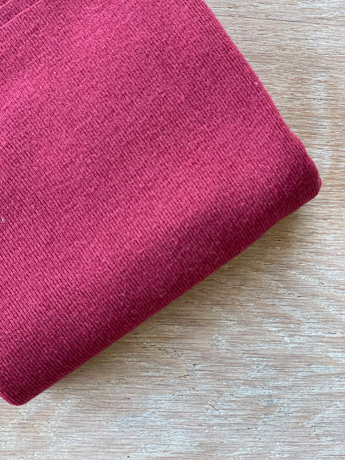 Maille Gilet - Giorgia - Grenat