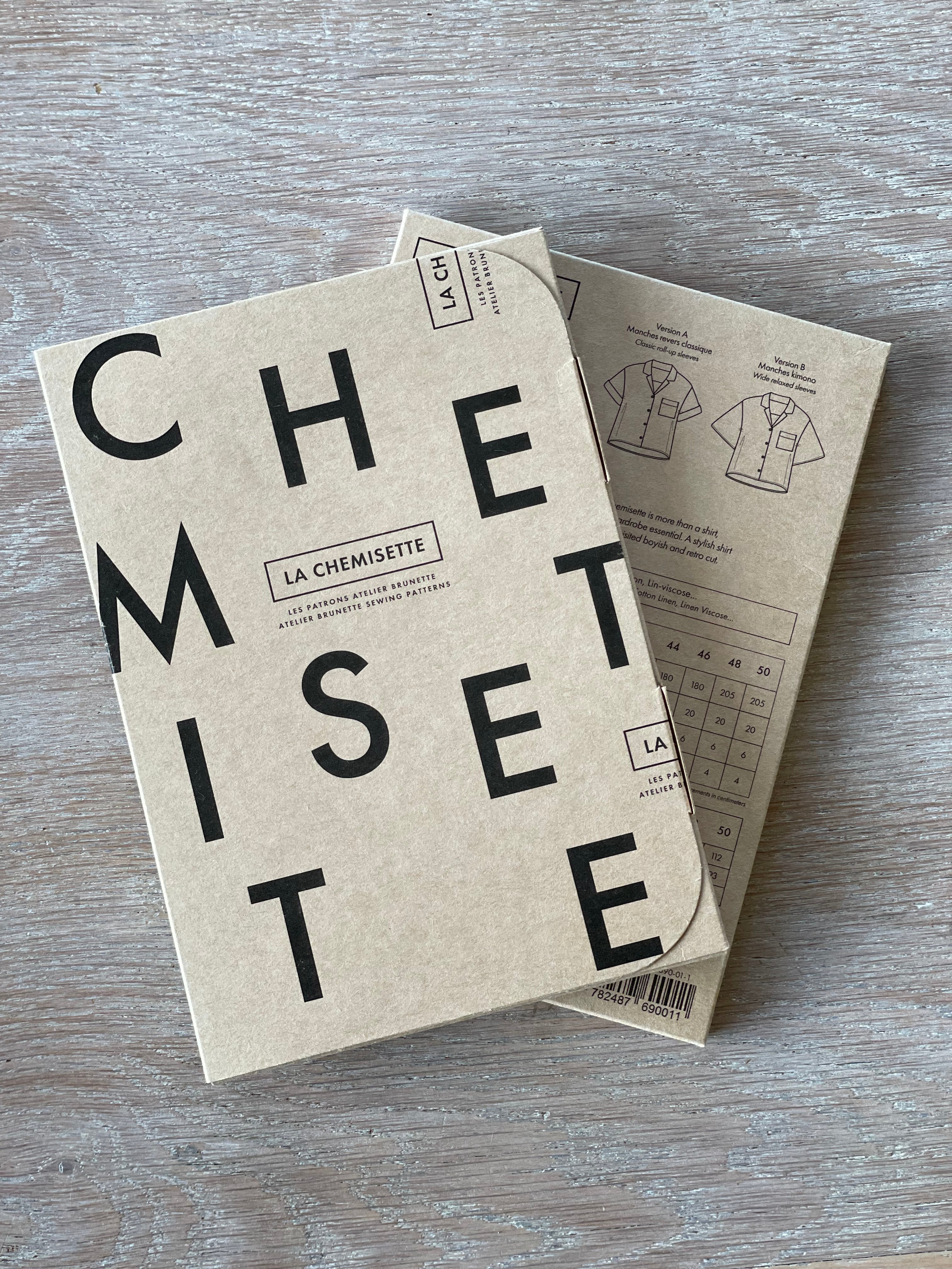 Patron Pochette - La Chemisette - Atelier Brunette