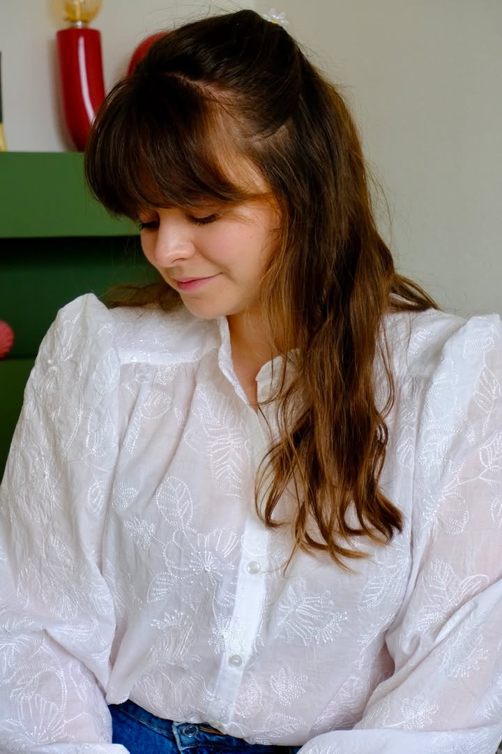 Broderie -  Fleurs perlées
