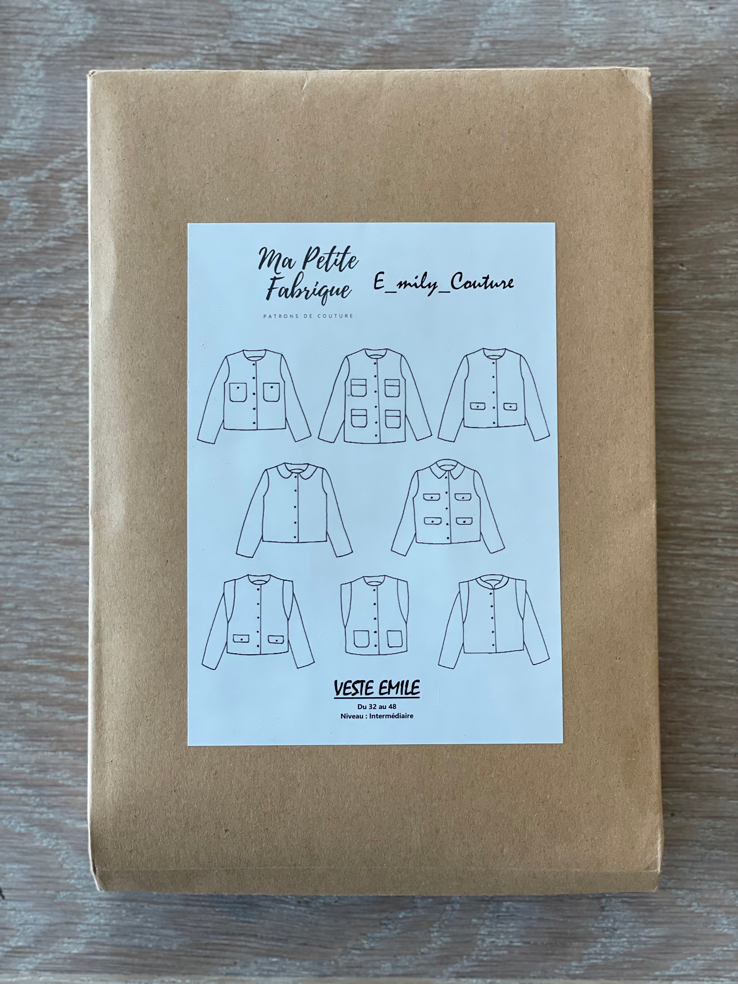 Patron Pochette - Veste Emile - Ma Petite Fabrique