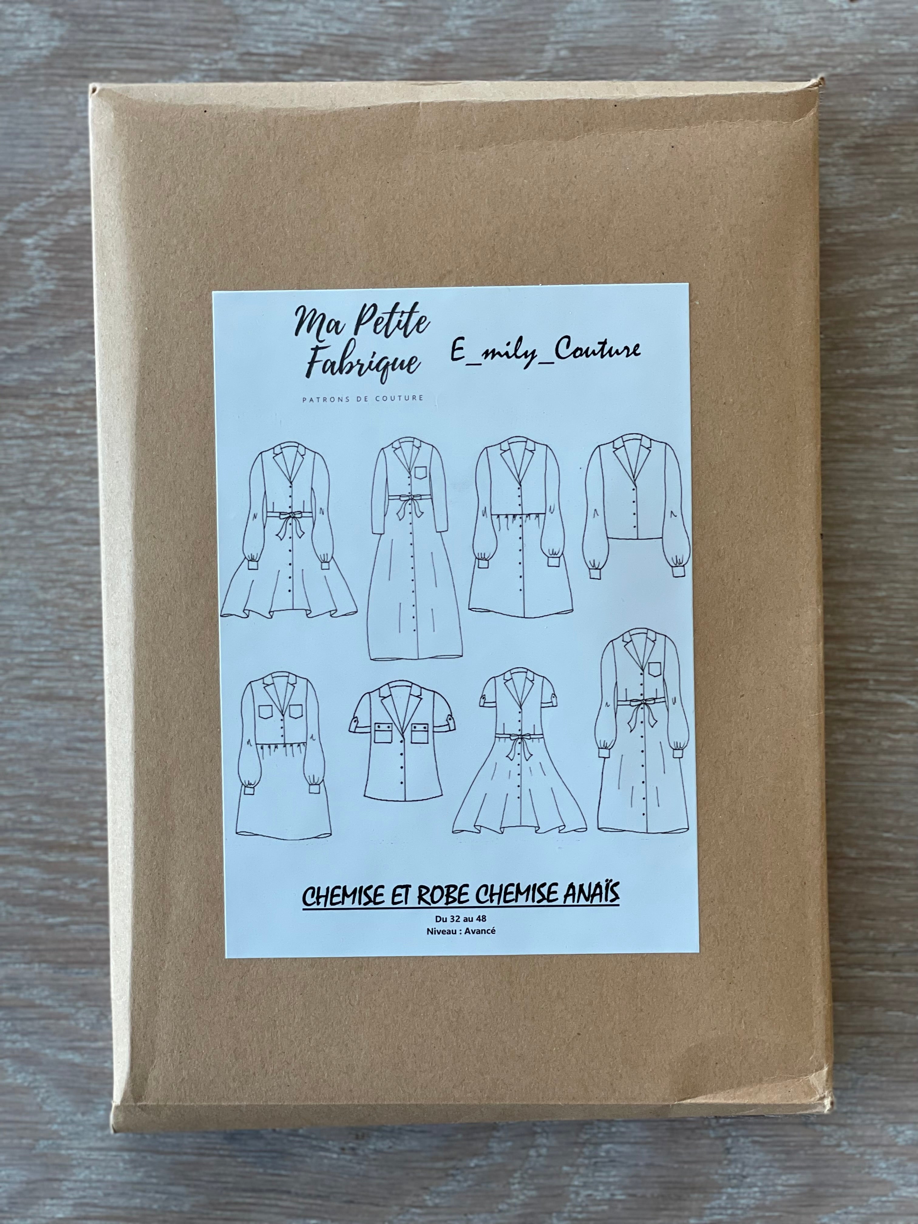 Patron Pochette - Robe & Chemise Anaïs - Ma Petite Fabrique