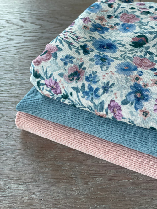 Crêpe marocain de Viscose - Imprimé Hortense