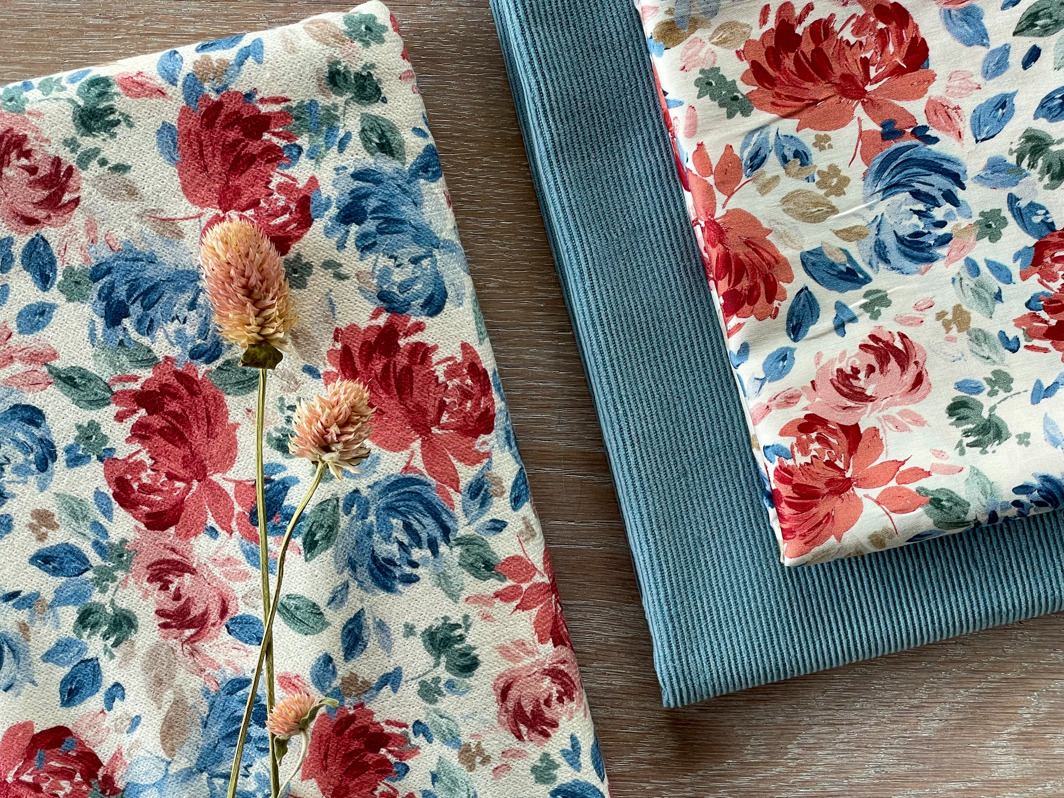 Cotton satin - Mila print