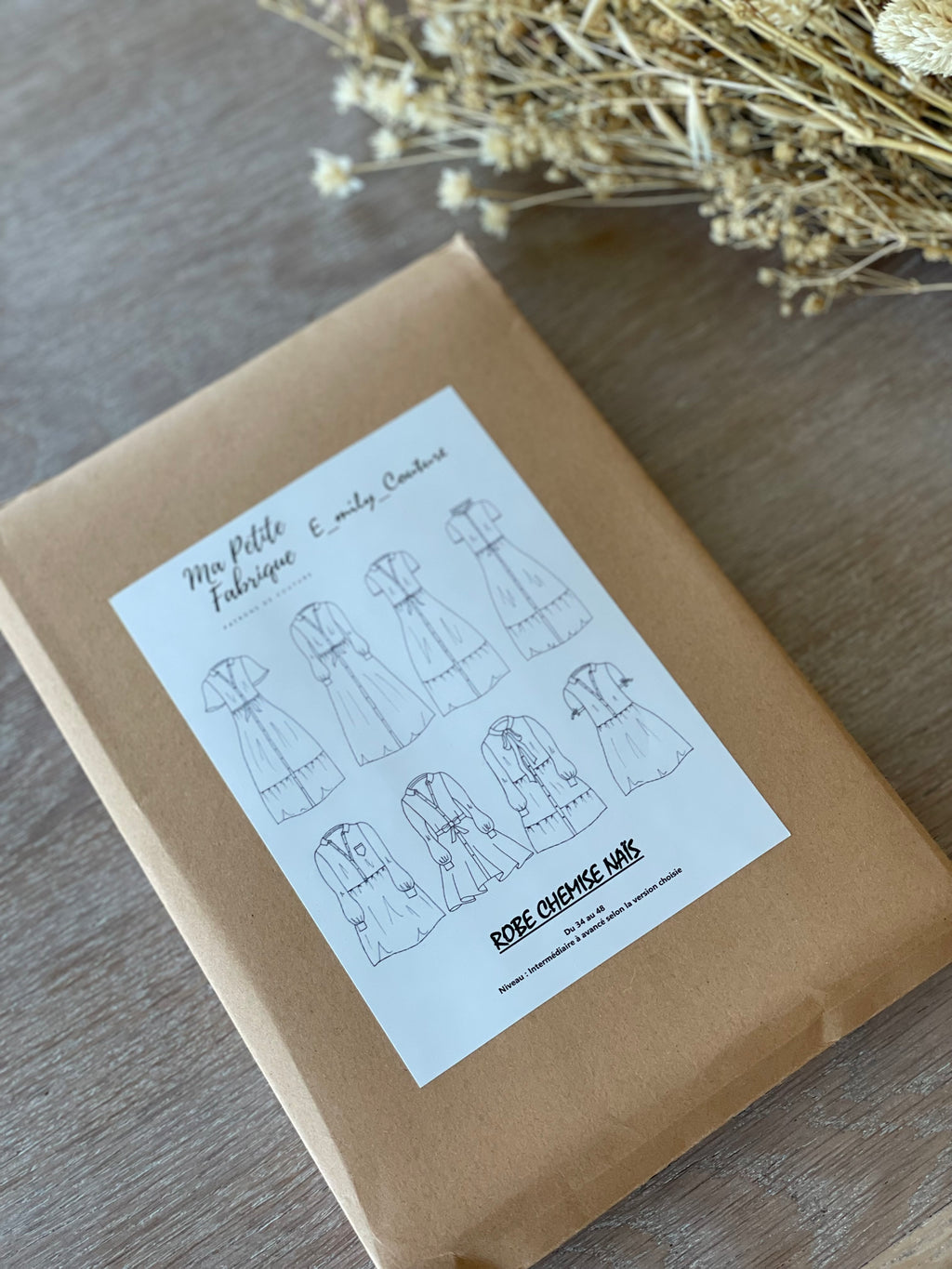 Pocket Pattern - Naïs Dress - My Little Factory
