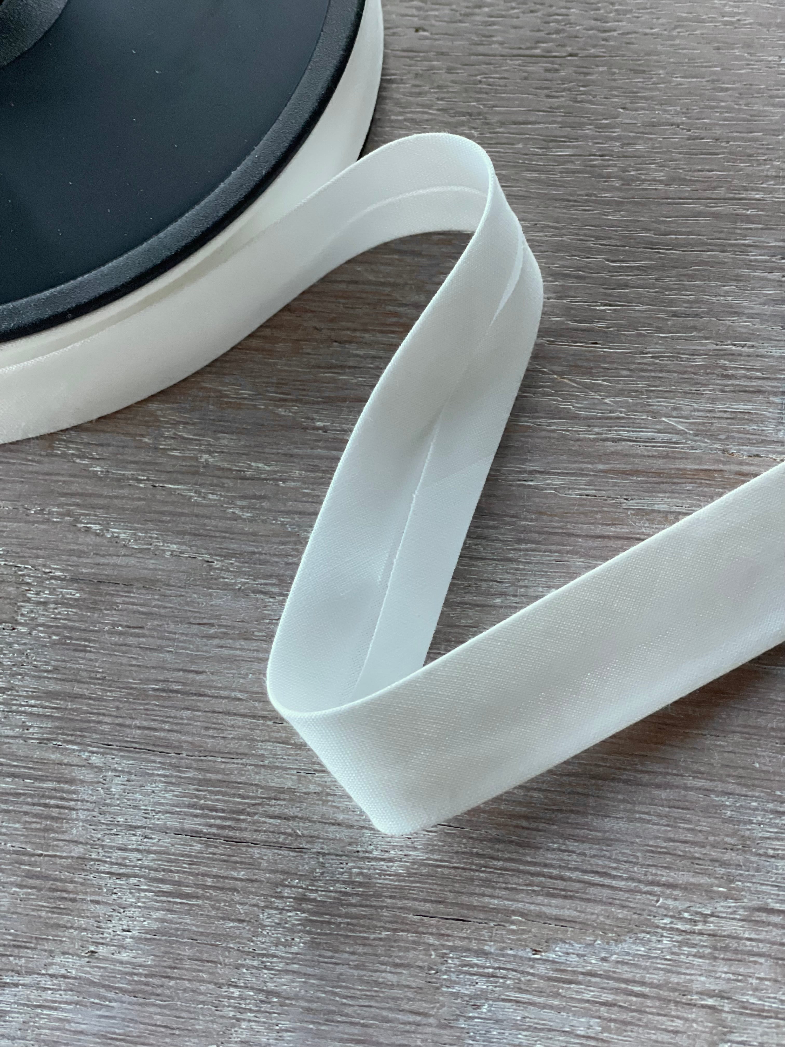 20mm organic cotton bias binding