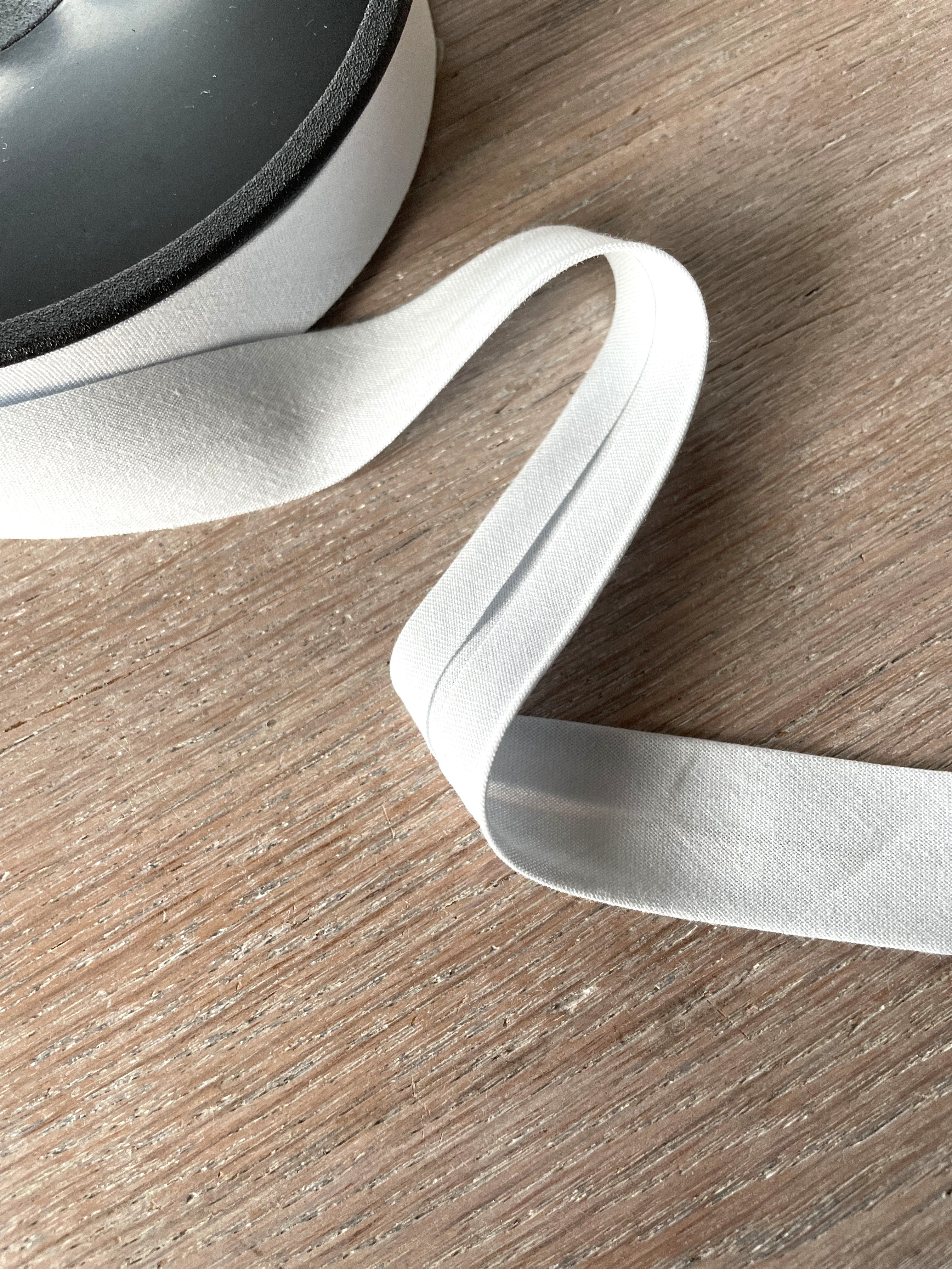 20mm organic cotton bias binding