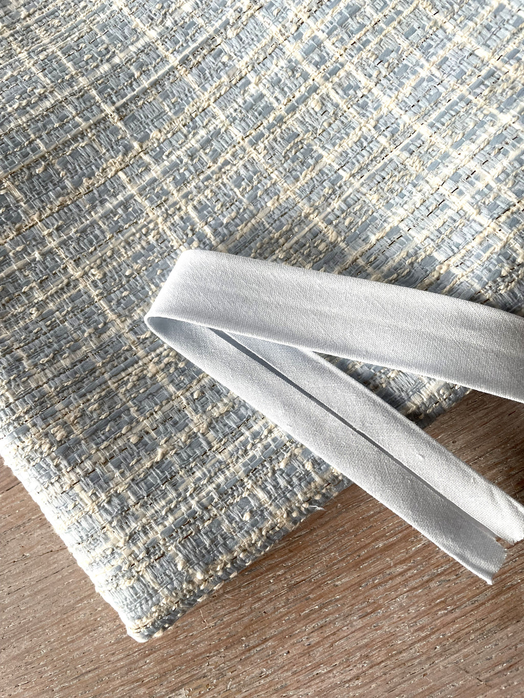 20mm organic cotton bias binding