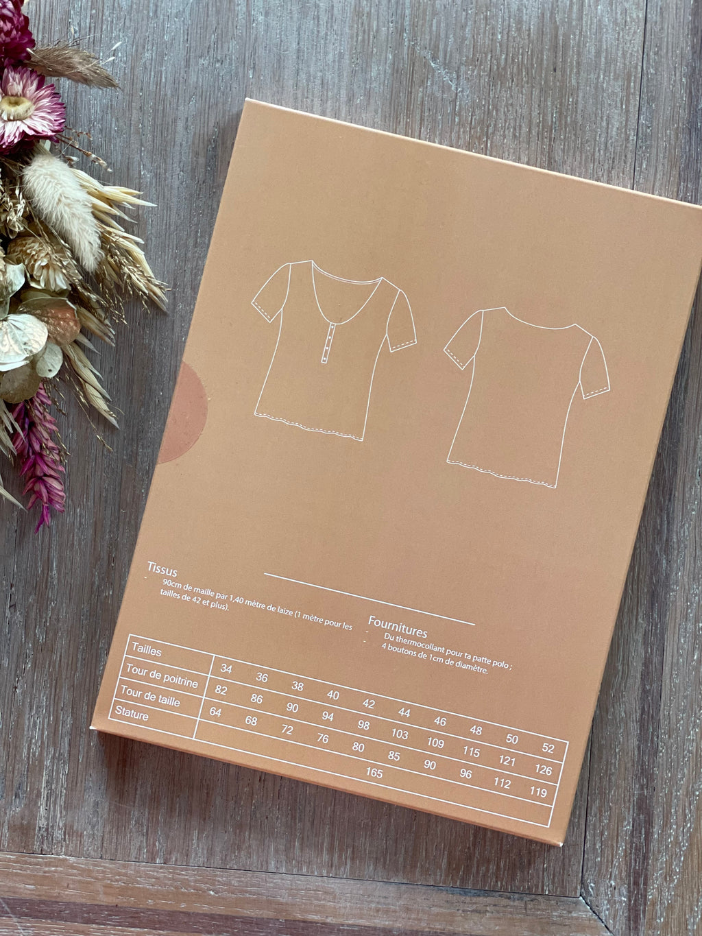 Pocket Pattern - Sasha Top - Collab' Cha' coud &amp; Vingtsept