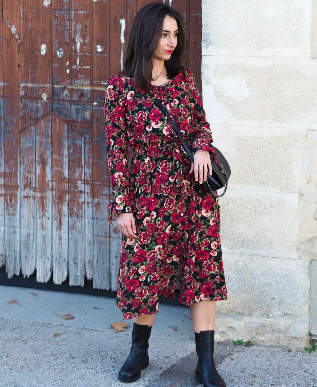 Crêpe marocain de Viscose - Imprimé Paula